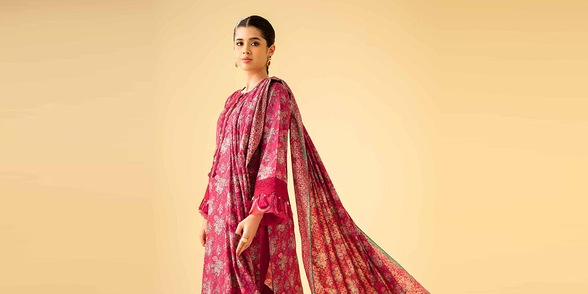 Pakistani unstitched suits for women in UAE