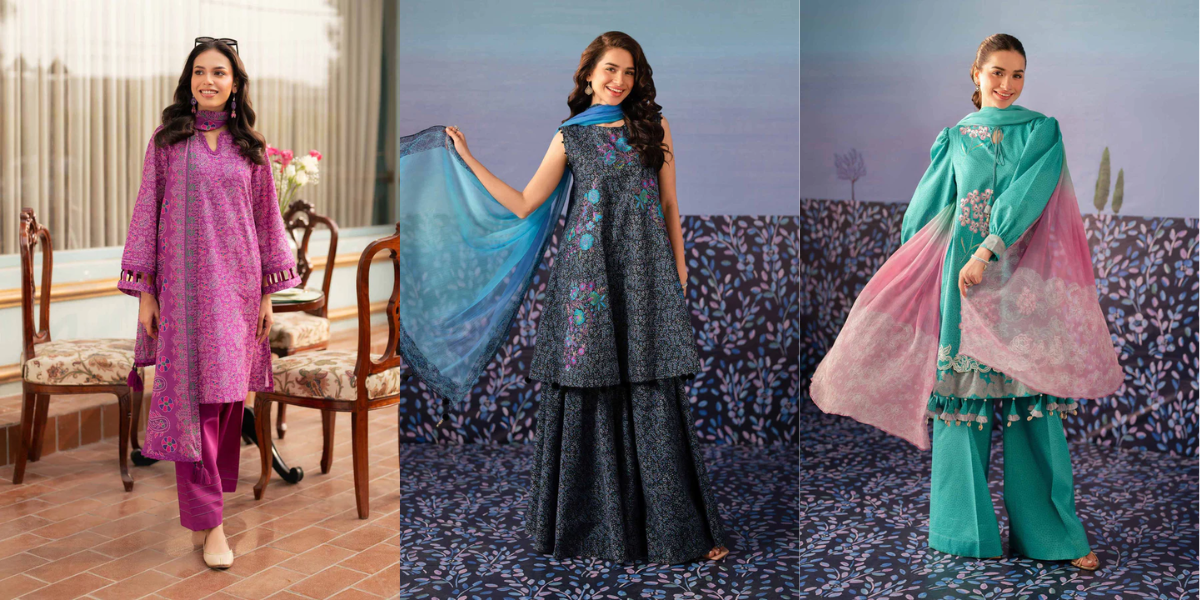 Best Unstitched Pakistani Suits Online in Festive Season