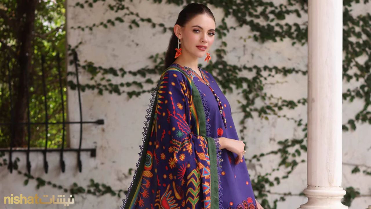 Shop Unstitched Pakistani Dresses Online at Nishat Linen UAE