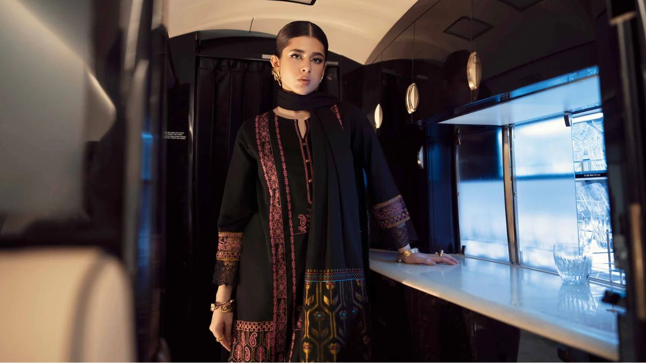 Explore Printed Pret Dresses & Karandi Suits for Women in the UAE