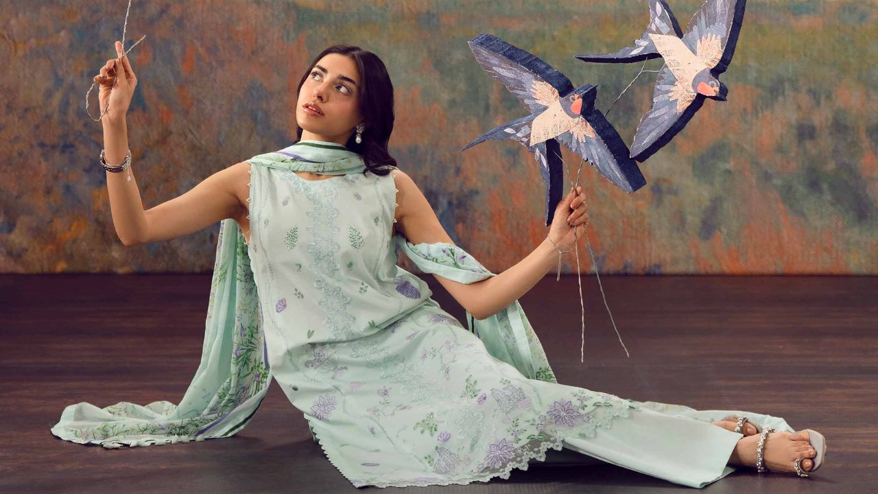 denim chic dress Monogram Belted – Women’s Stylish Fit L down front featuring pearl Color:White Mermaid Shell ladies bridal gown pattern Dressing Room - 59