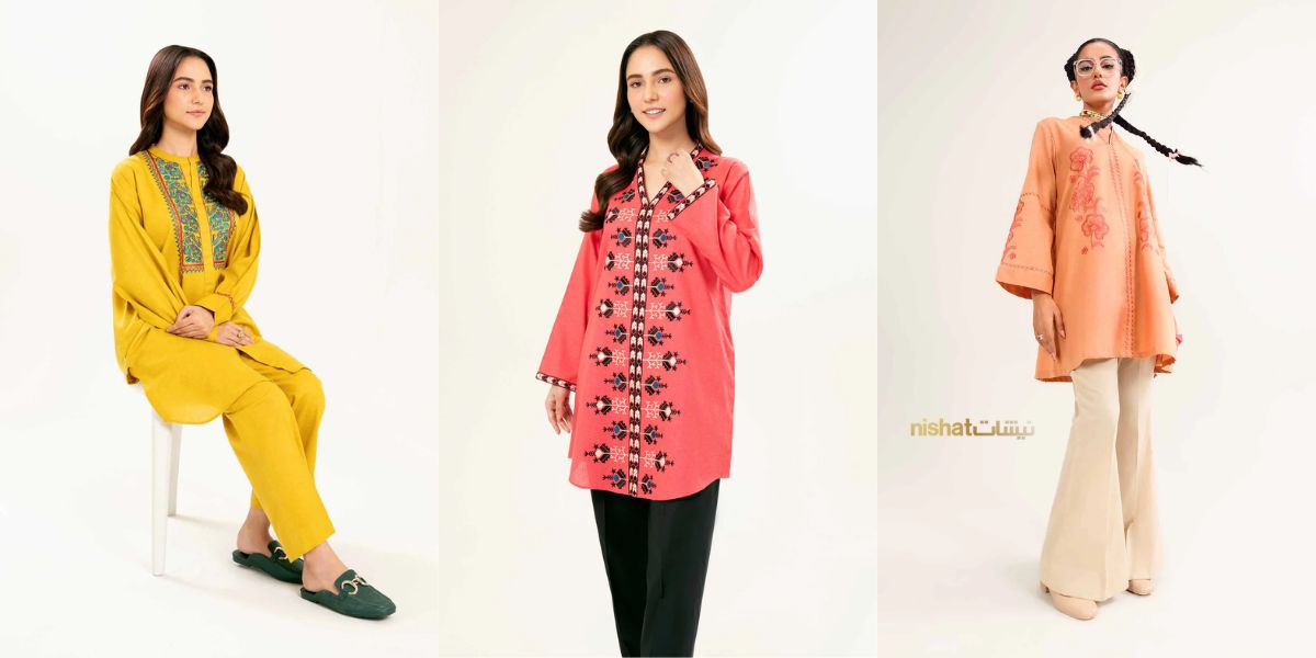 Discover Western Dresses for Women with Nishat UAE Online Shopping