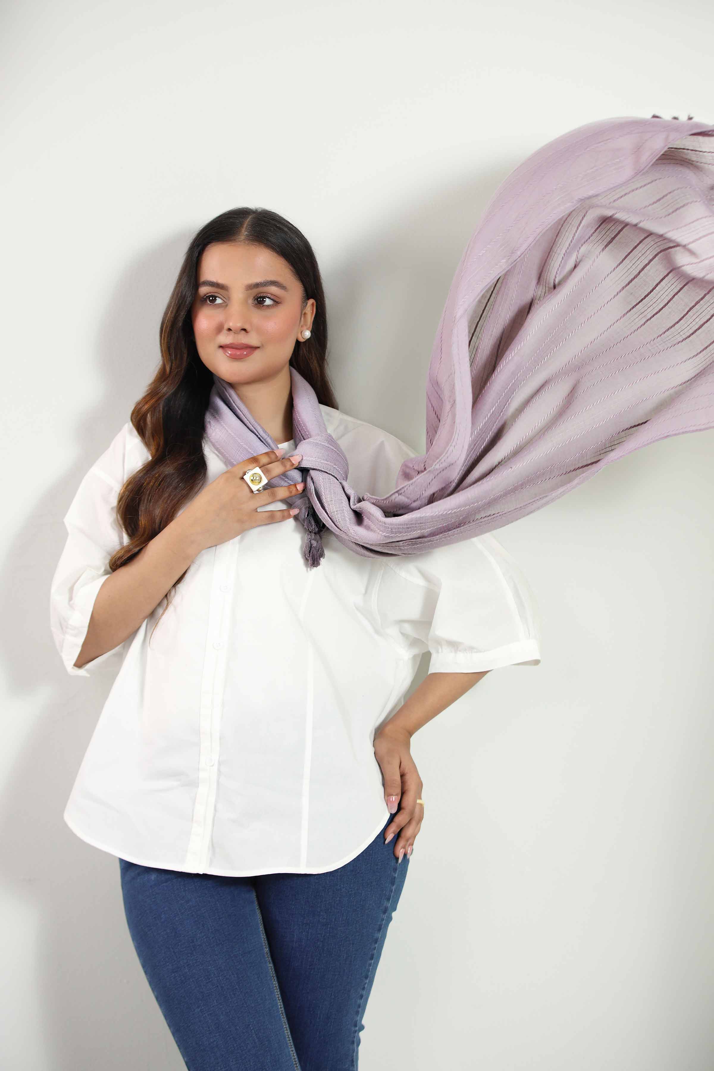 Khaki Women Scarf - 439462130