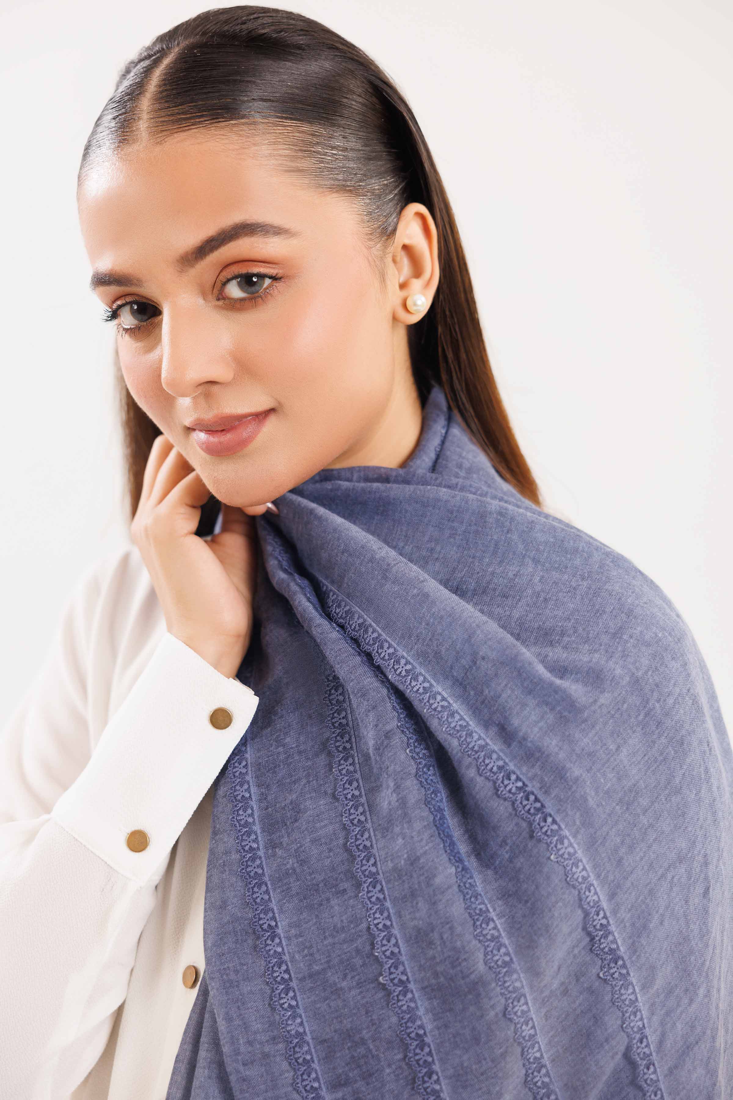 Grey Women Scarf - 439482111