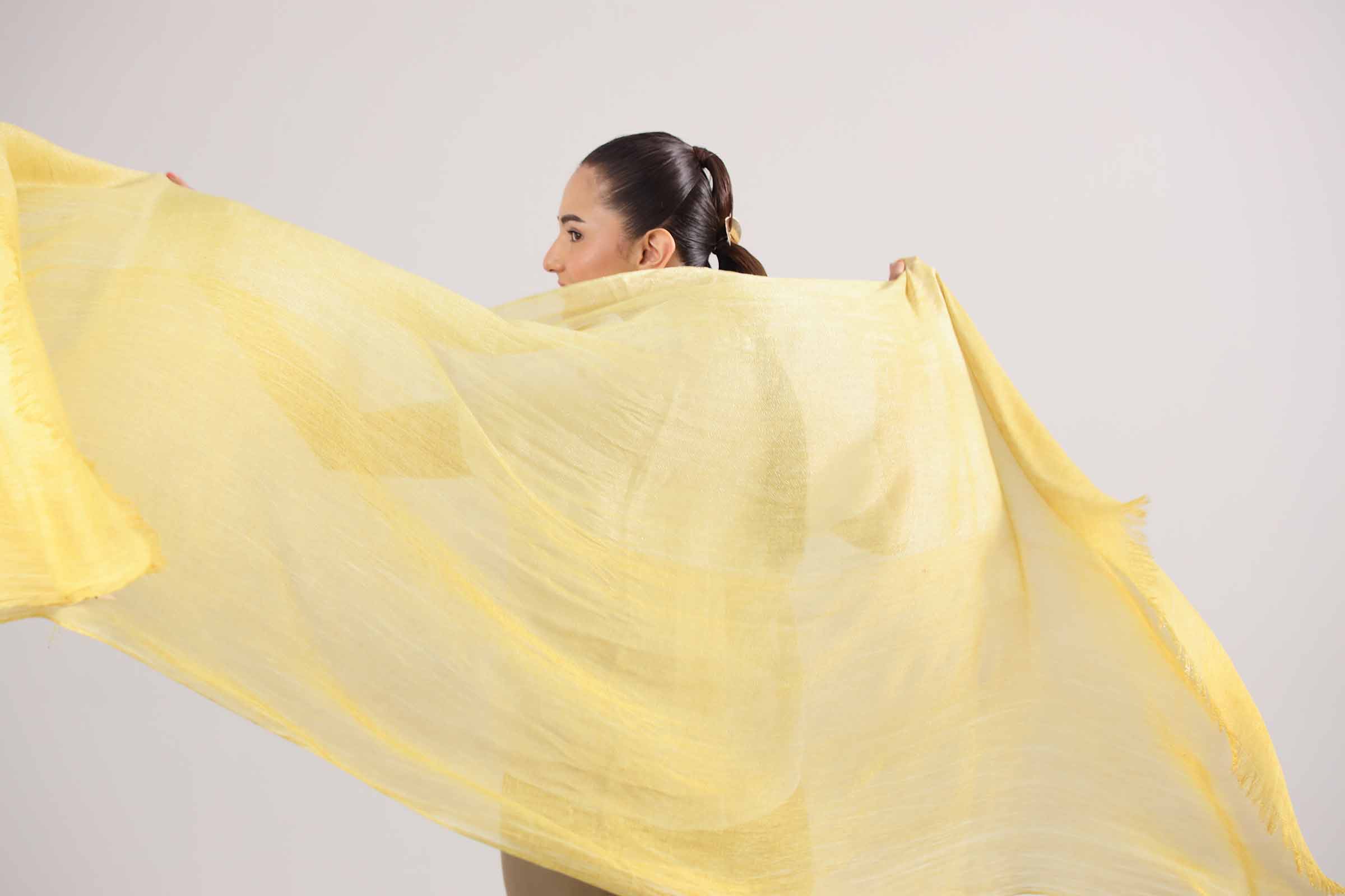 Yellow Women Shawl - 439532102