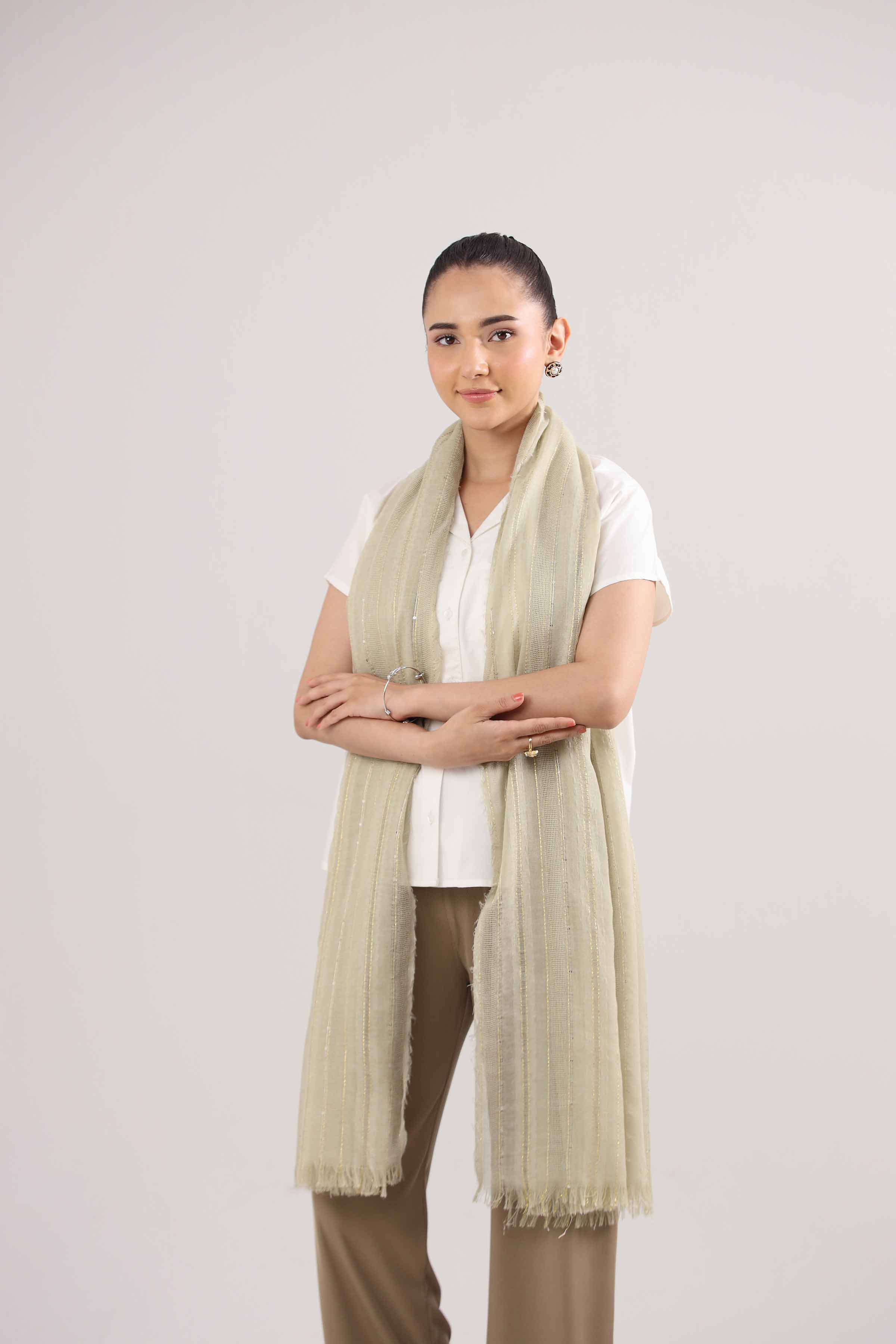 Yellow Women Shawl - 439892102