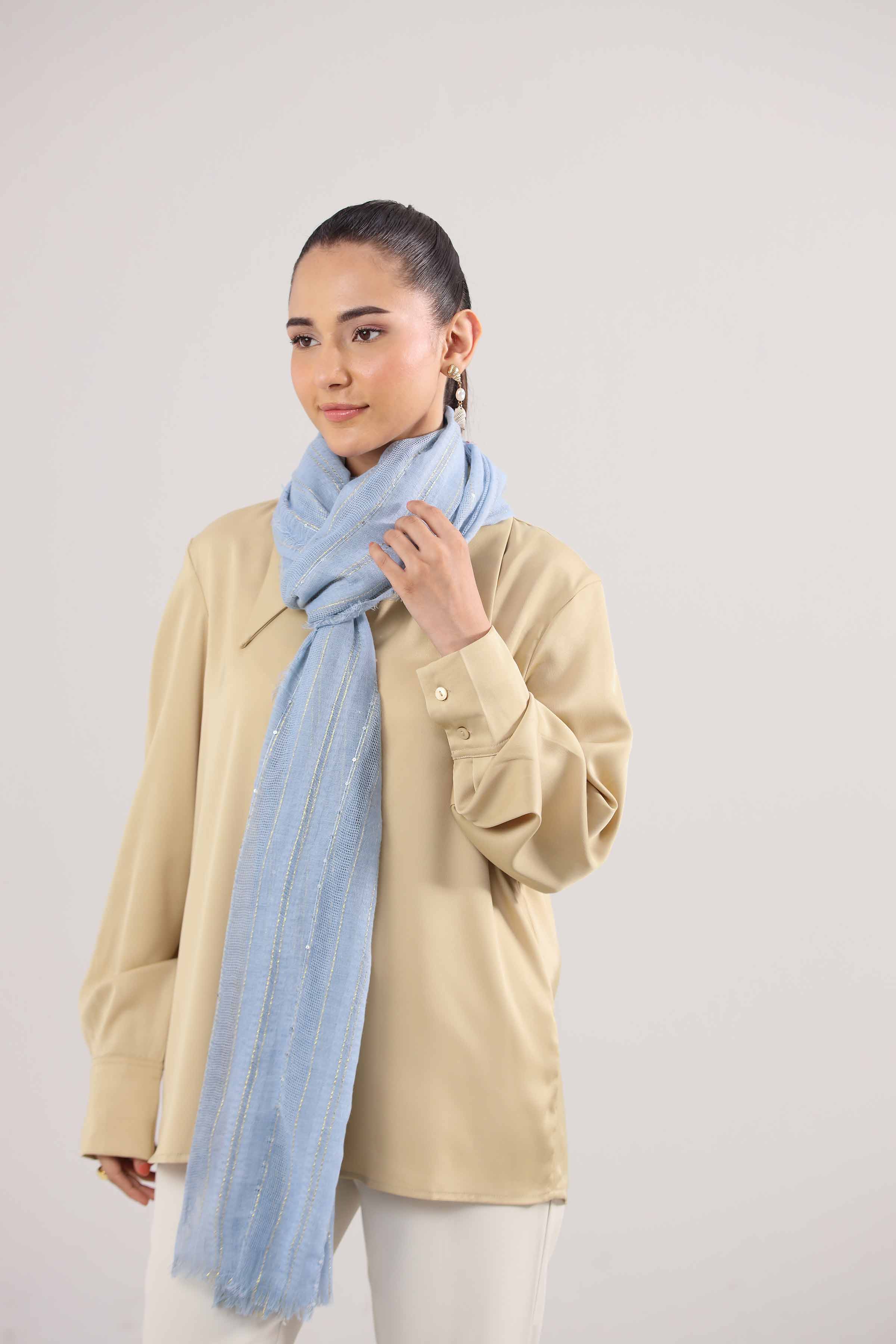 Blue Women Shawl - 439892108