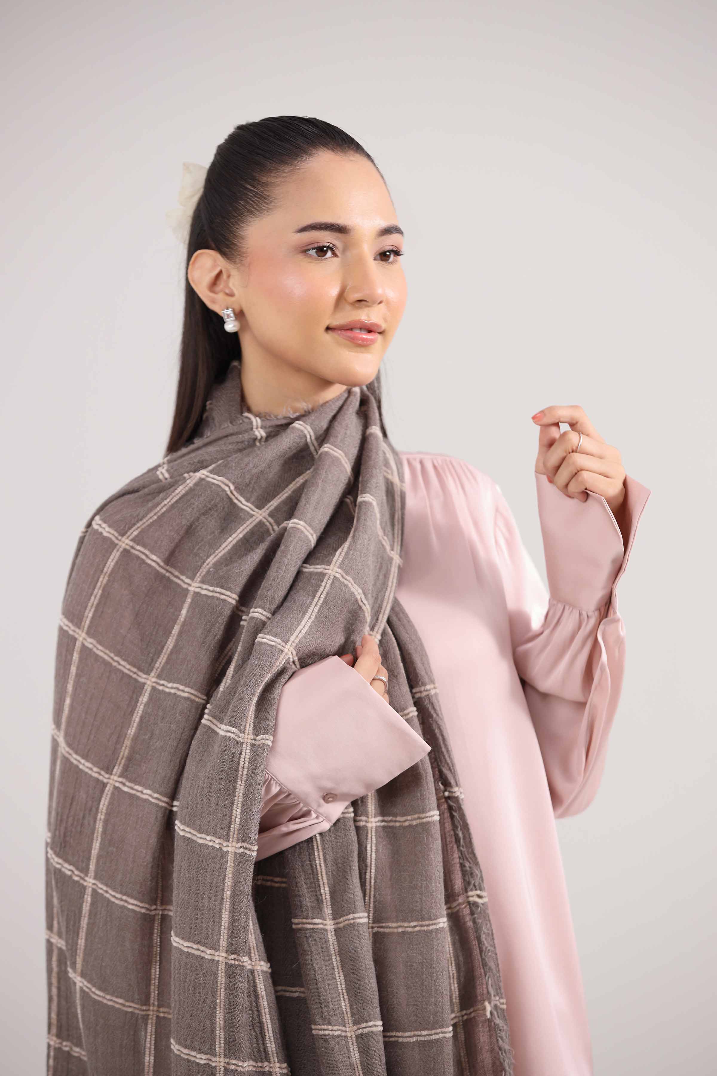 Beige Women Shawl - 439922118