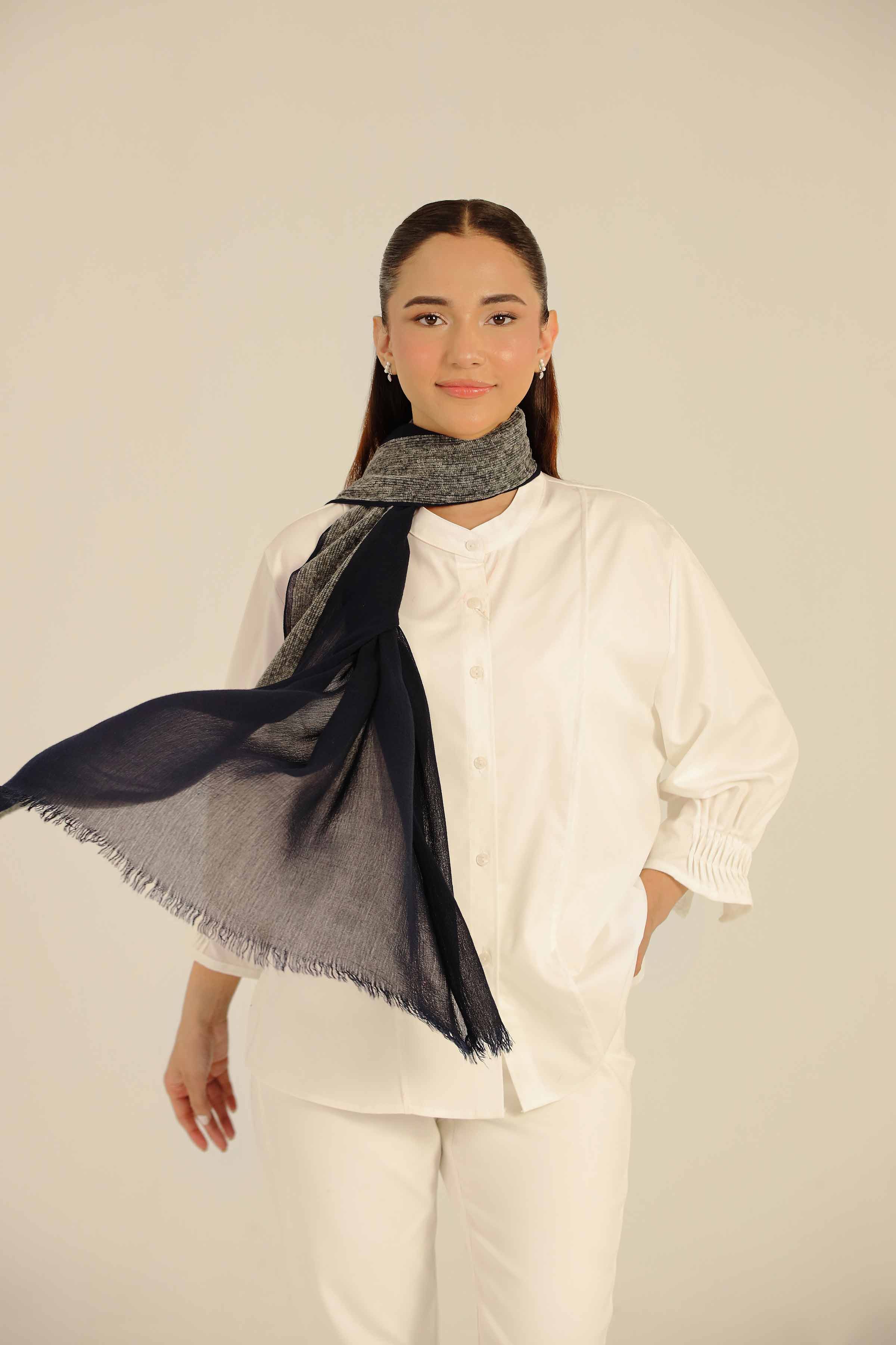 Navy Women Scarf - 442542121