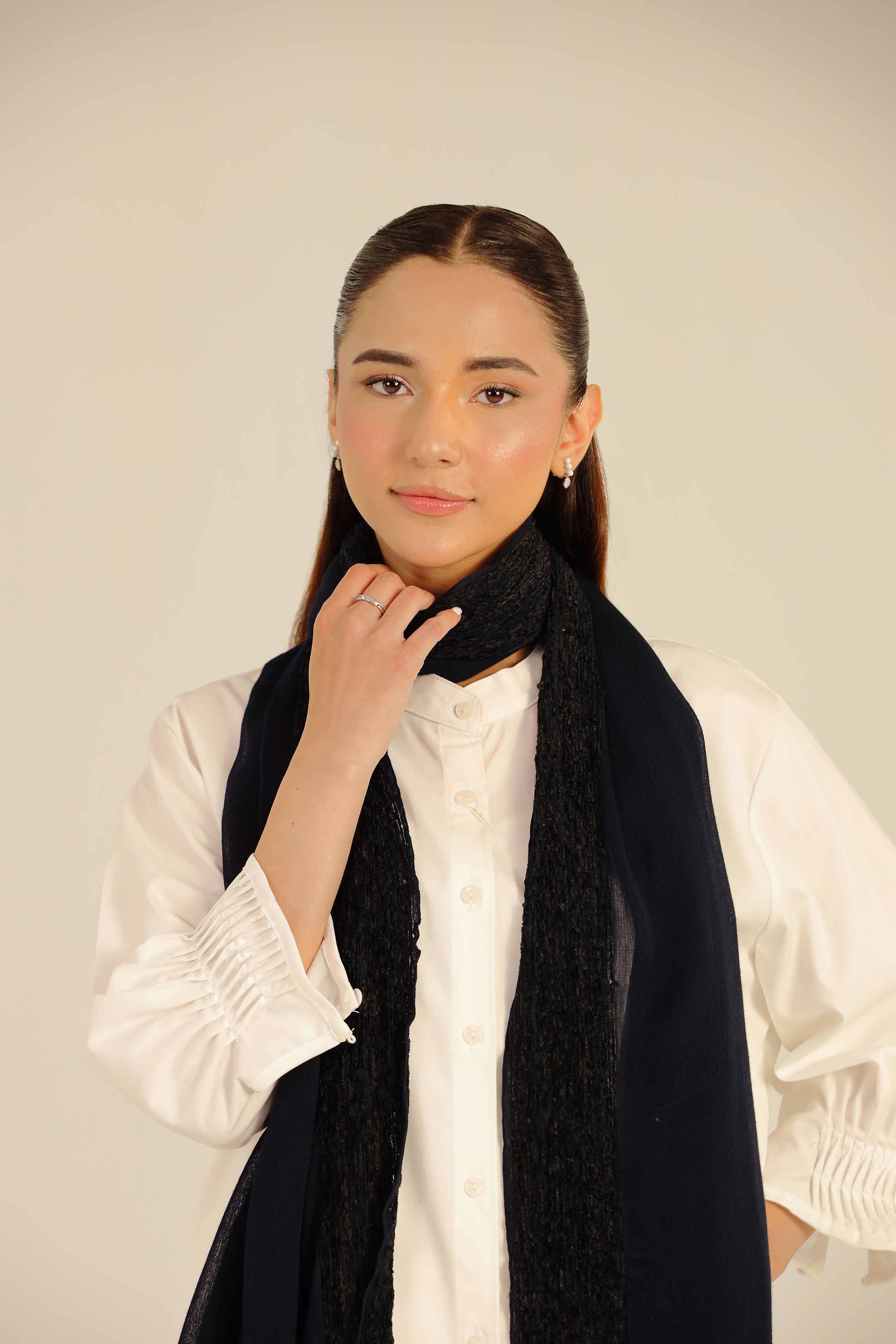 Navy Women Scarf - 442552121