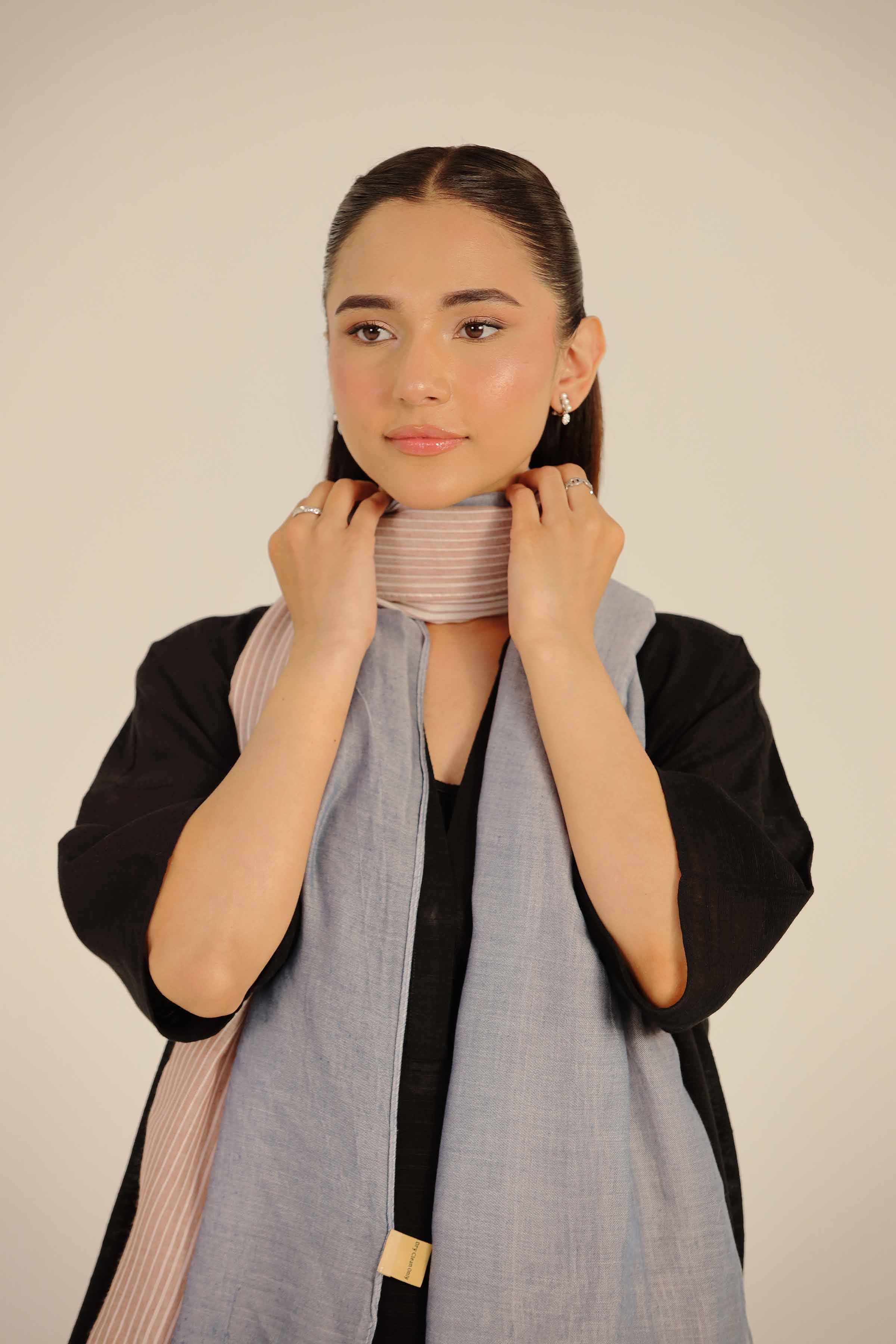 Beige Women Scarf - 442672118