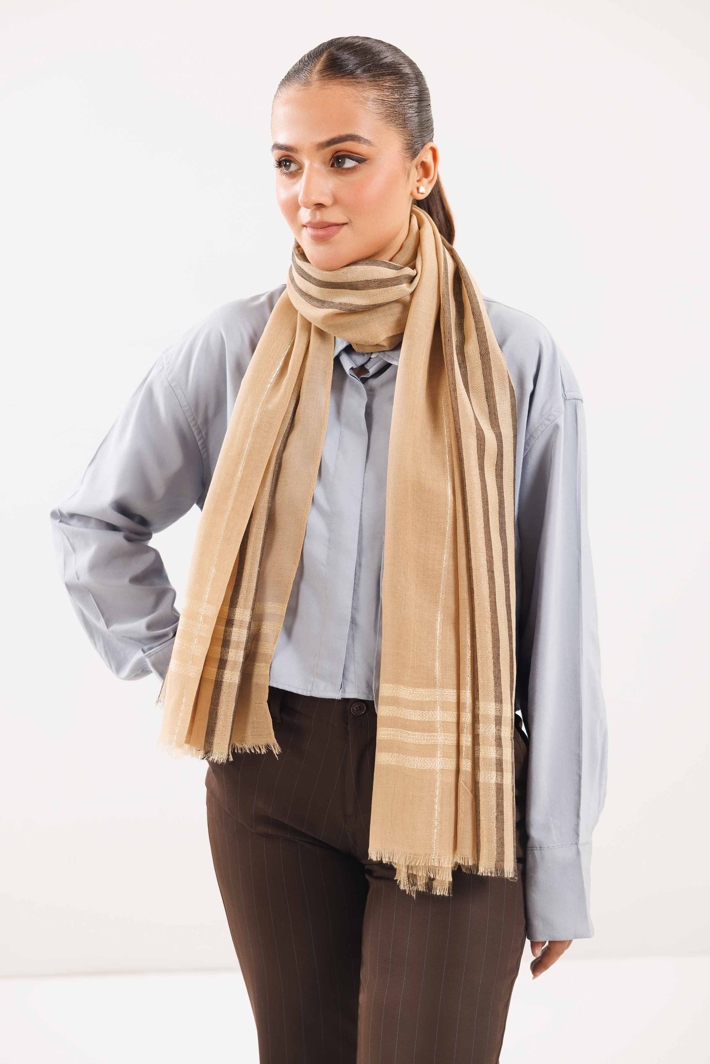 Camel Women Scarf - 442762129