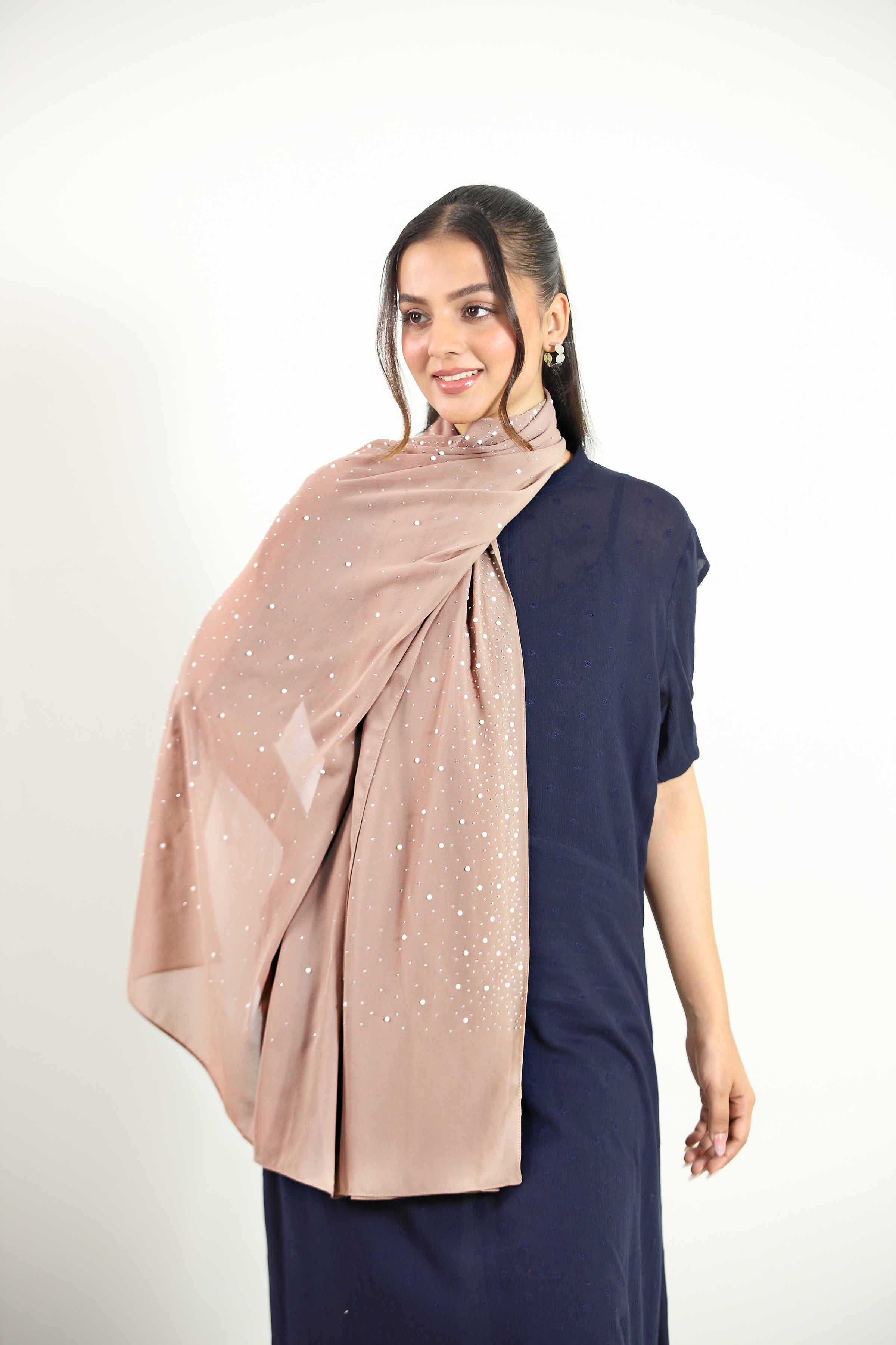 Khaki Women Scarf - 442852130