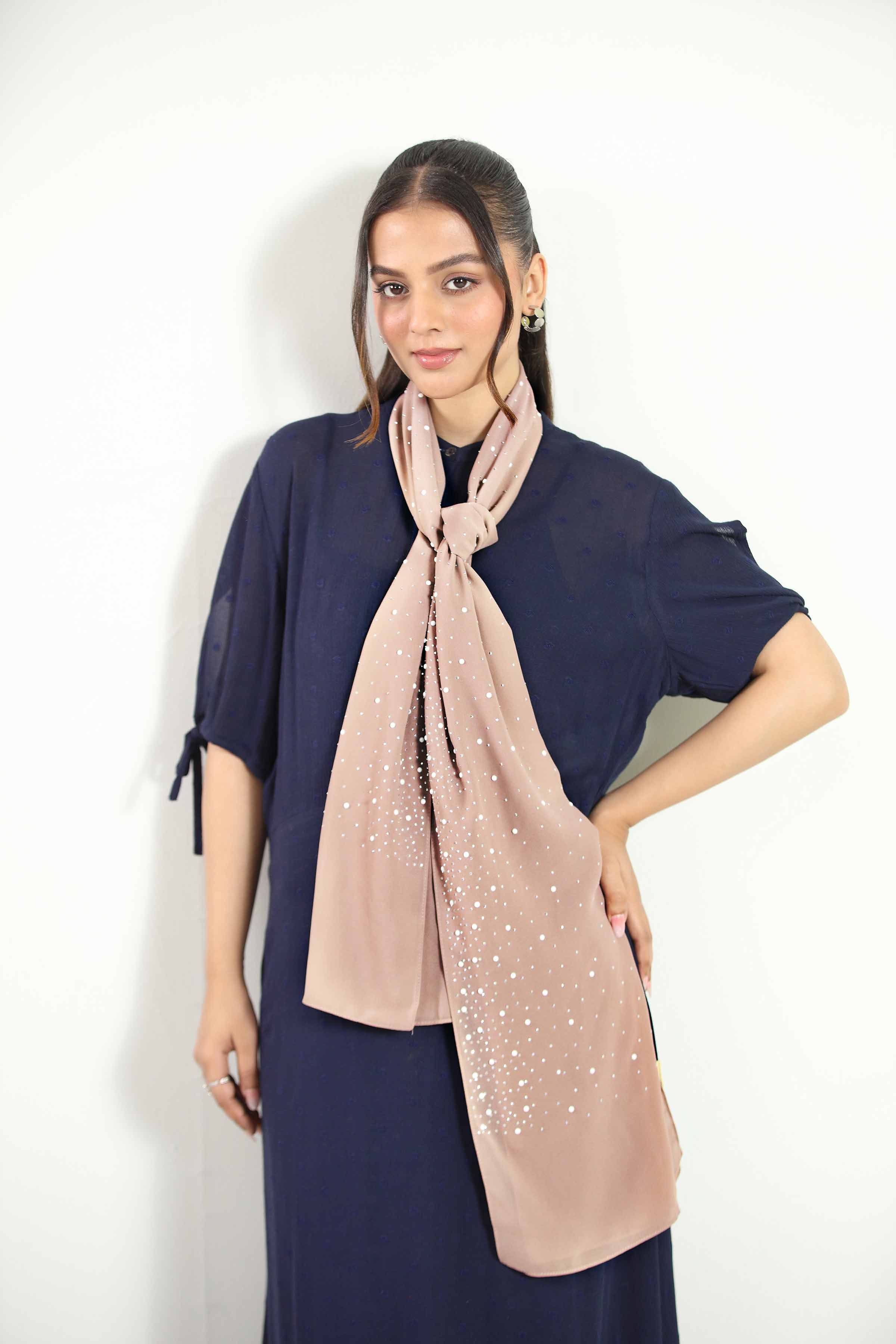 Khaki Women Scarf - 442852130