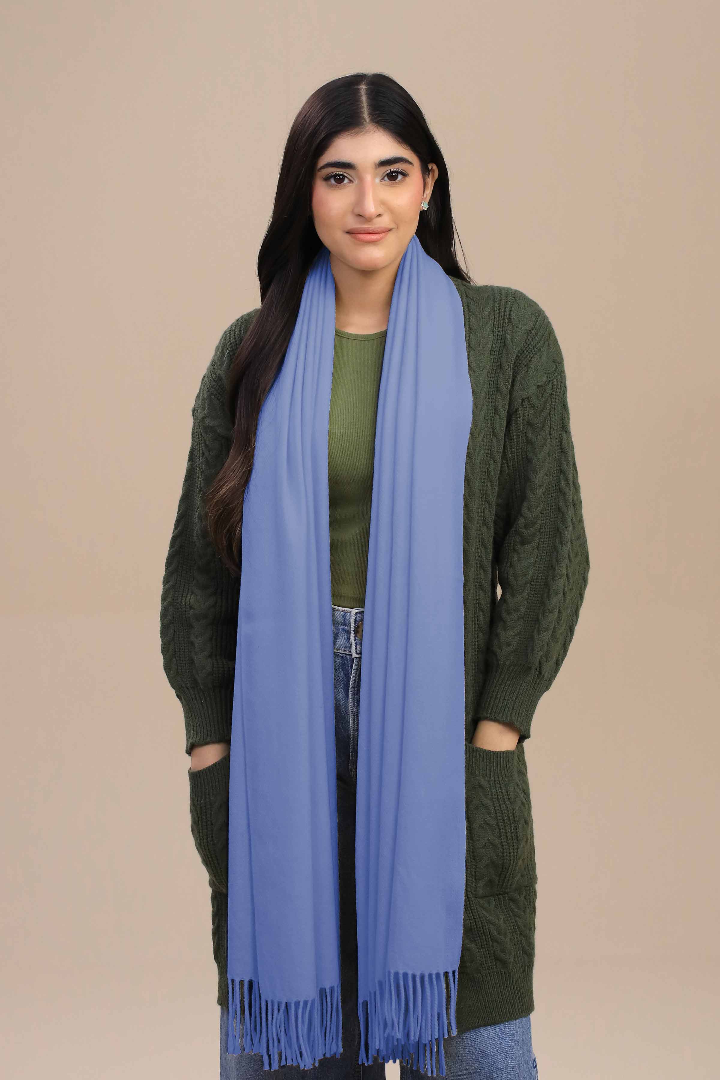 Nishat Linen UAE - Blue Women Shawl-446022108