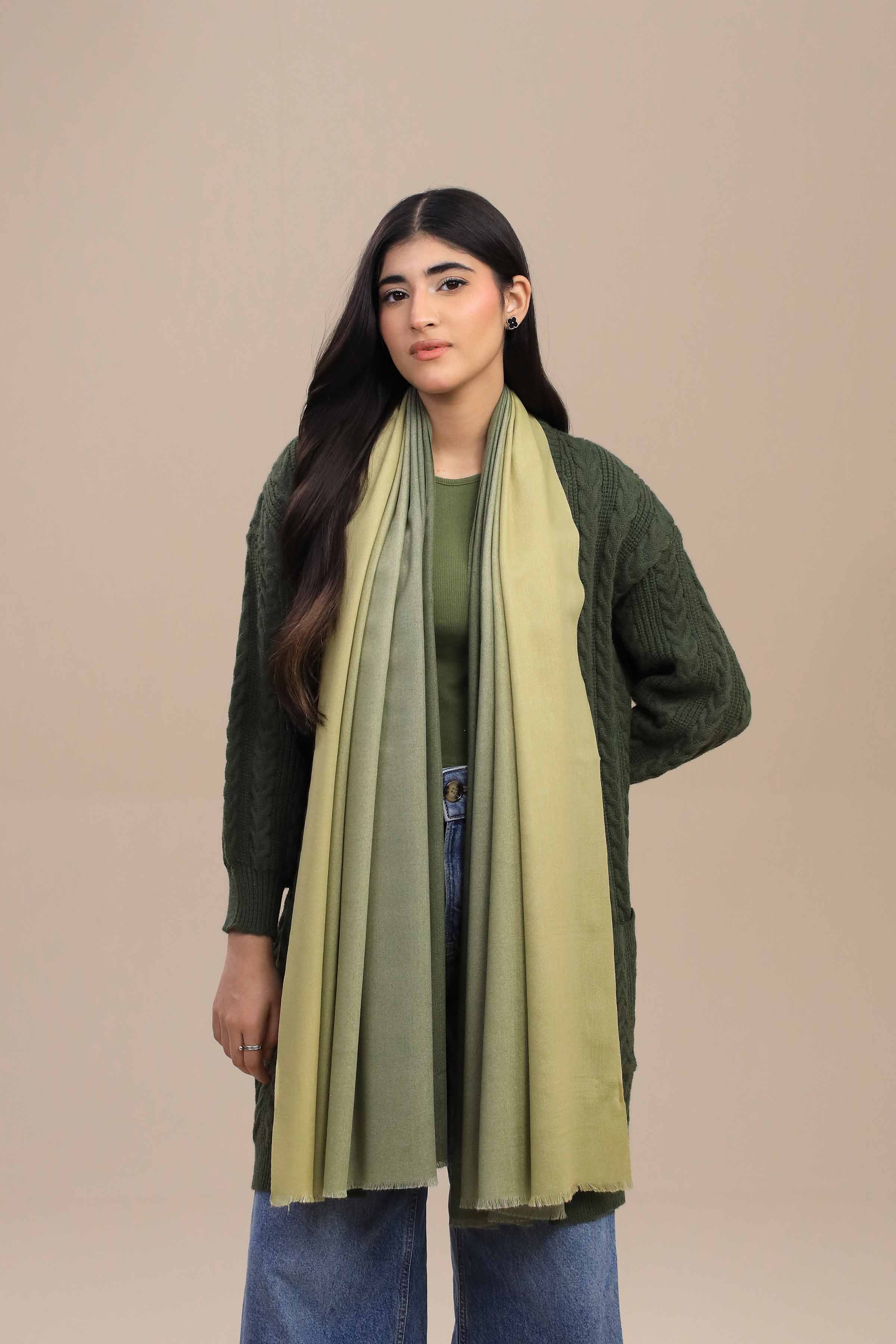Nishat Linen UAE - Green Women Shawl-446072104