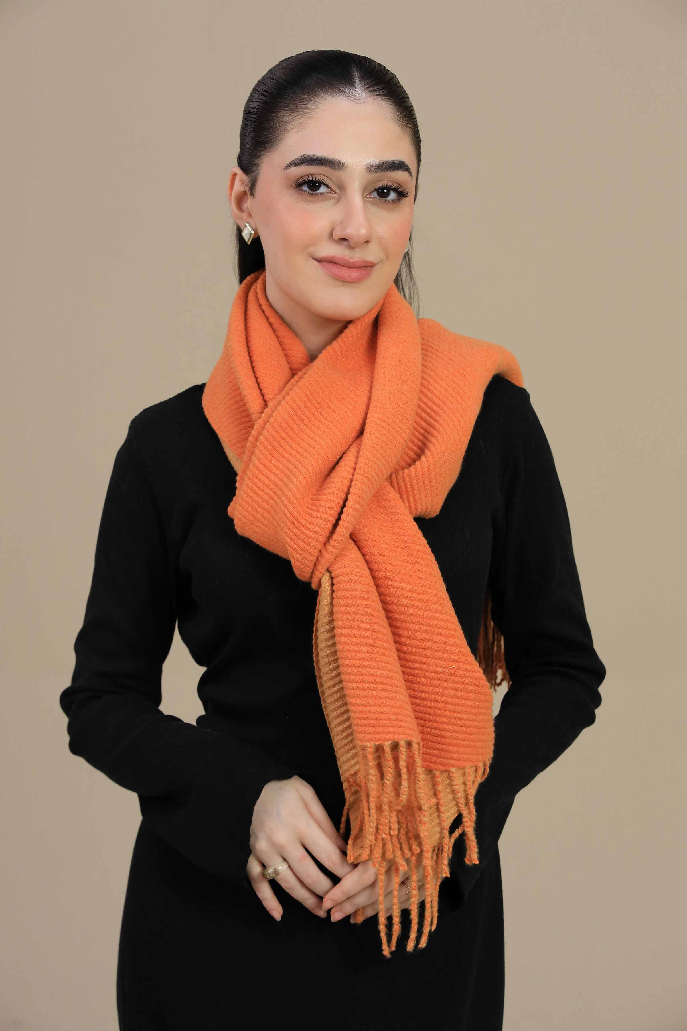 Nishat Linen UAE - Orange Women Shawl-446082106