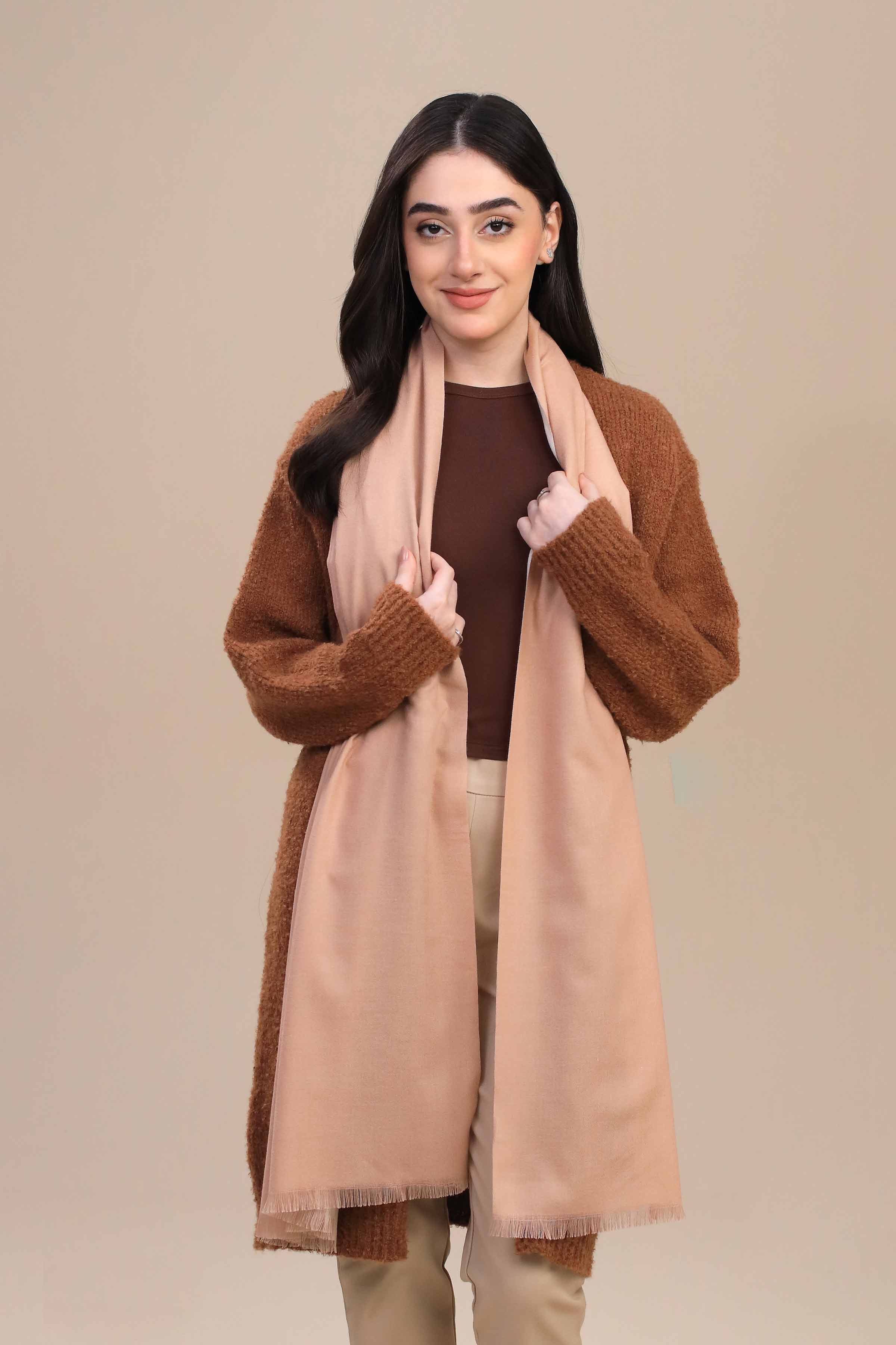 Nishat Linen UAE - Pink Women Shawl-446122105