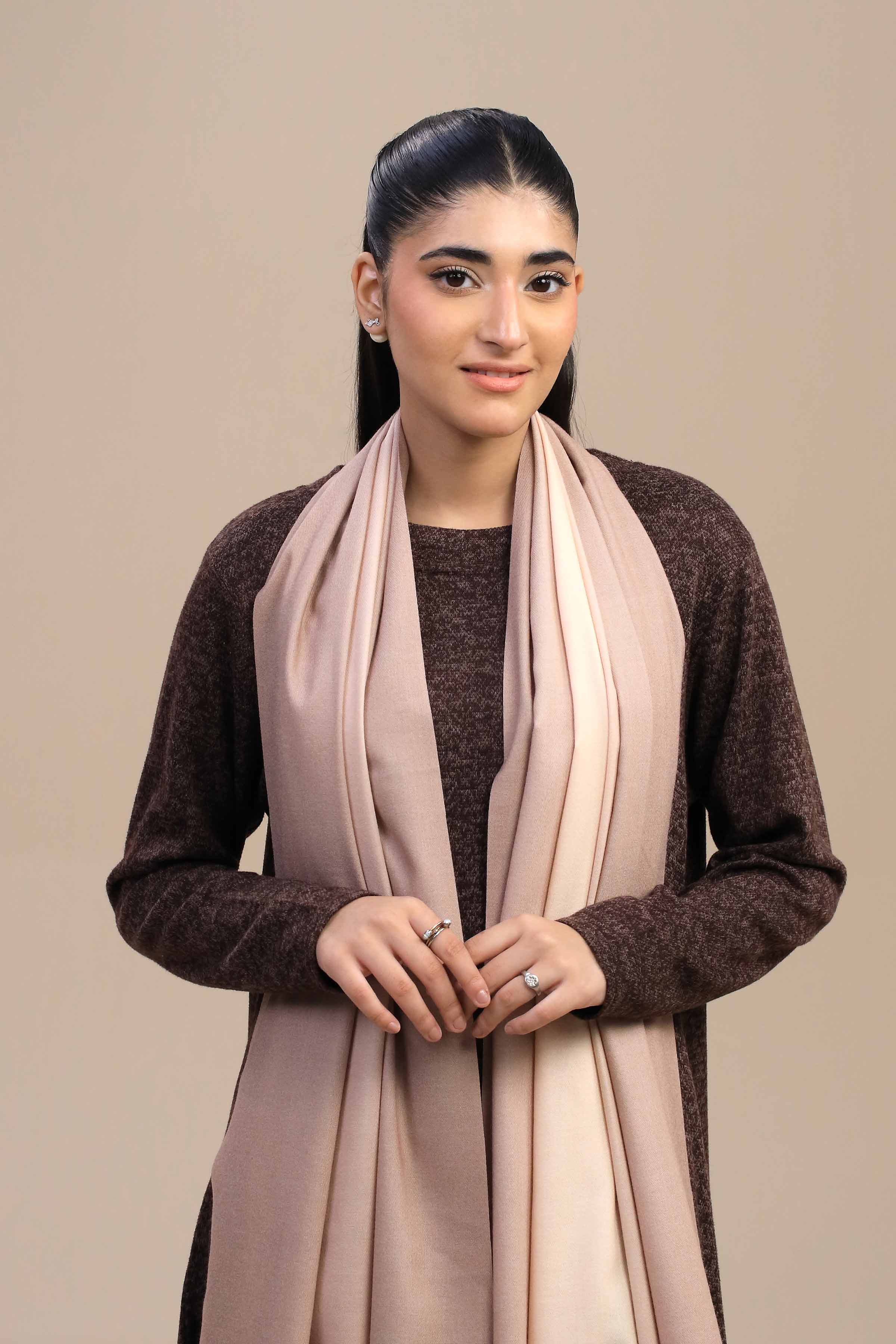 Nishat Linen UAE - Pink Women Shawl-446132105
