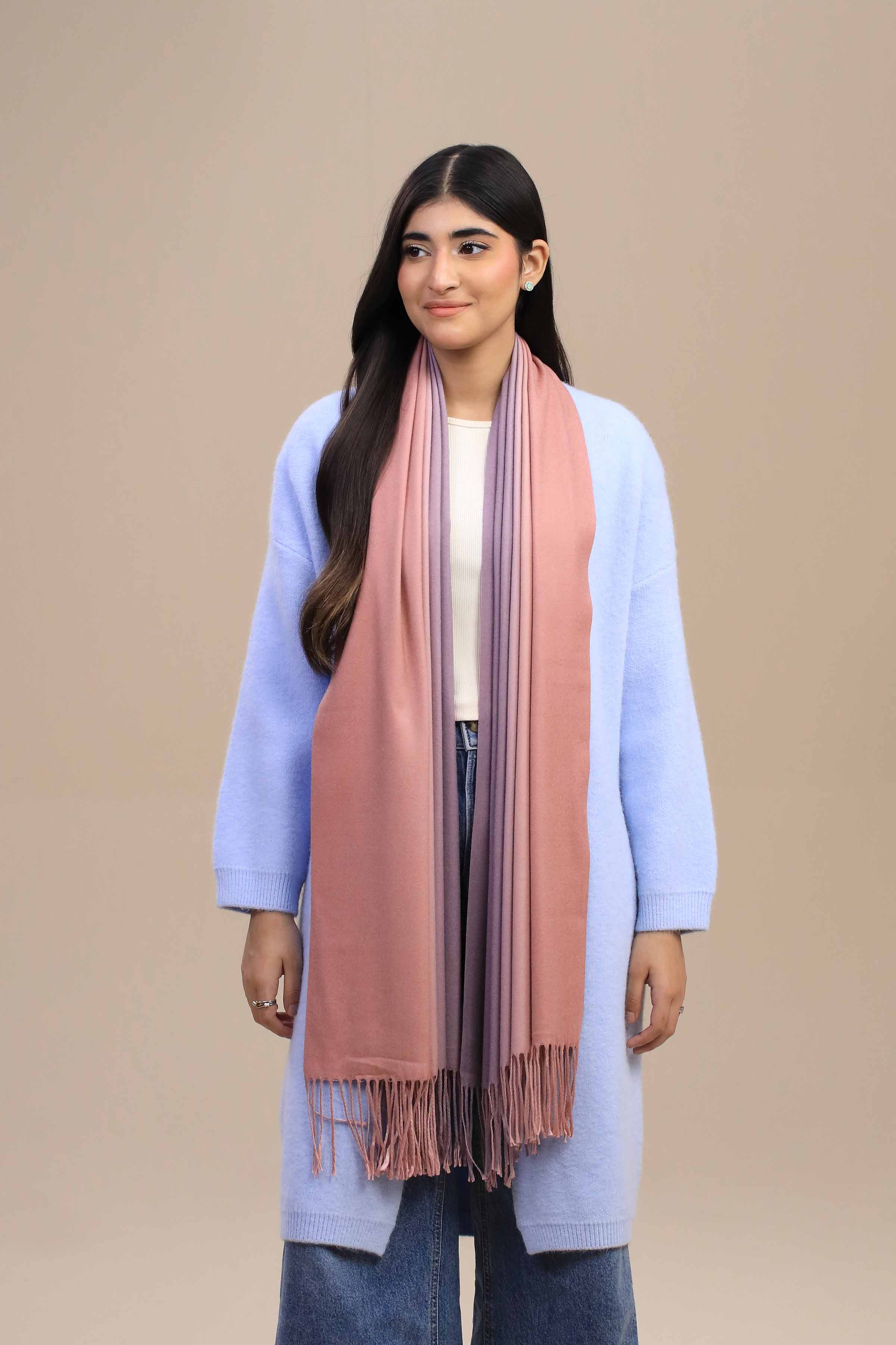 Nishat Linen UAE - Pink Women Shawl-446142105