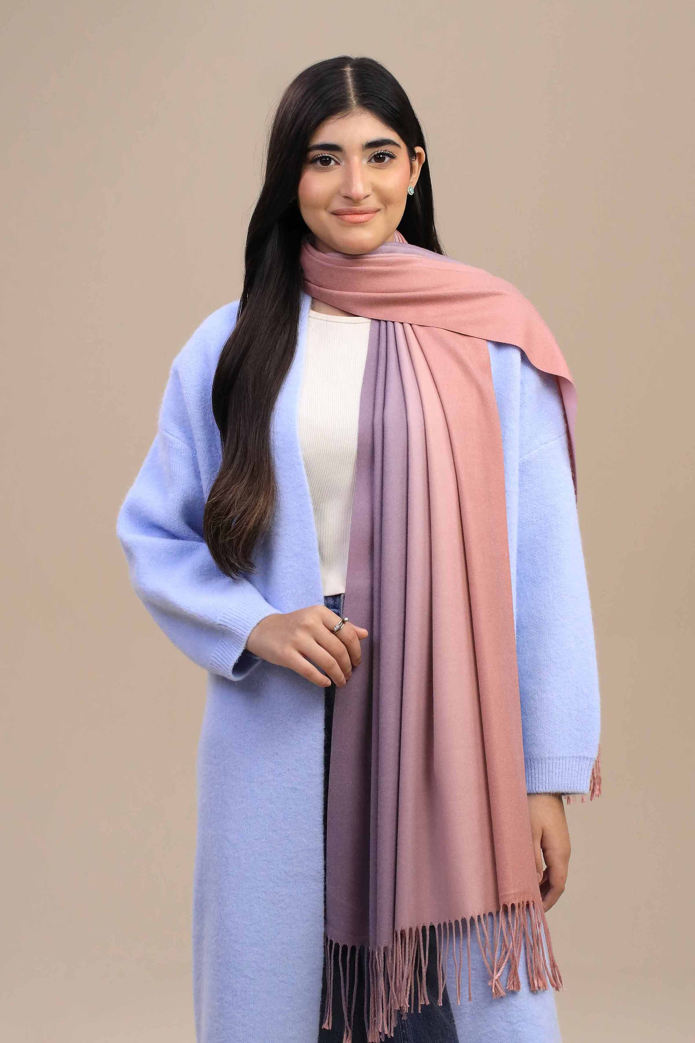 Nishat Linen UAE - Pink Women Shawl-446142105