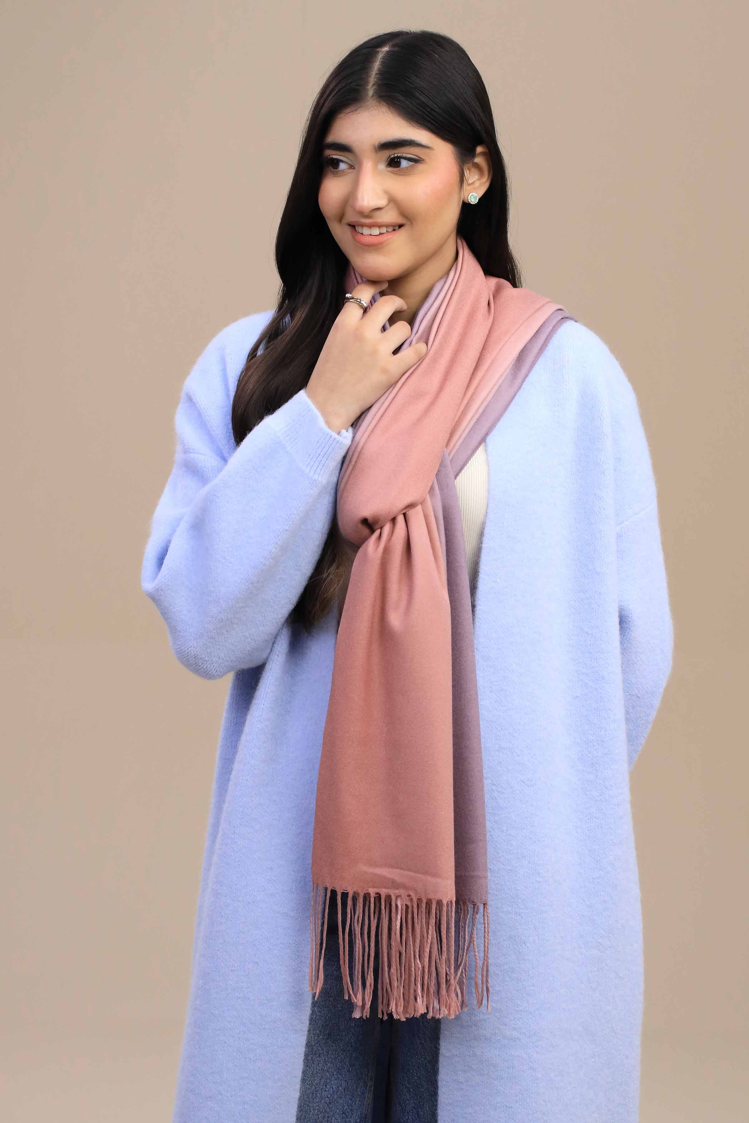 Nishat Linen UAE - Pink Women Shawl-446142105