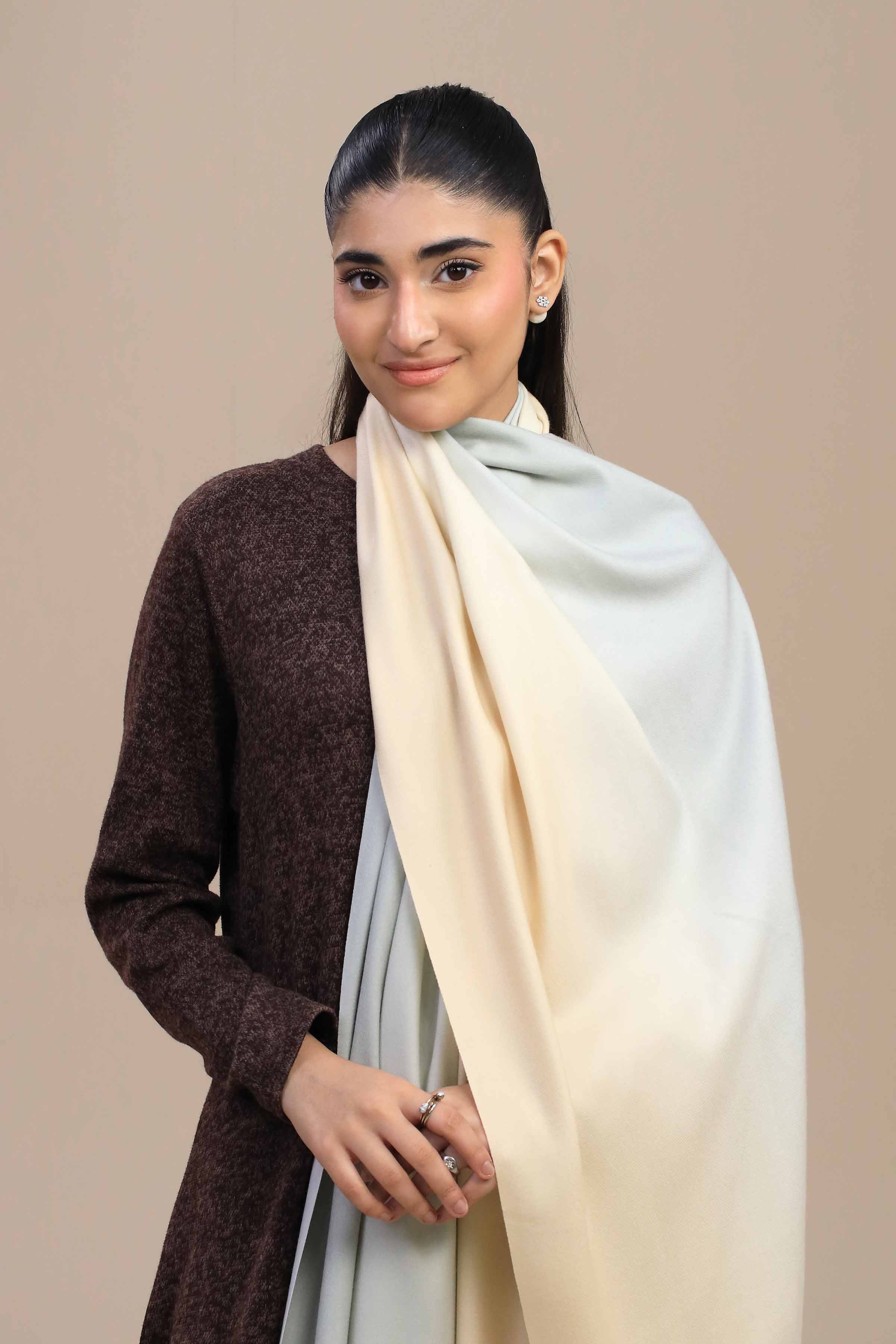Nishat Linen UAE - Beige Women Shawl-446142118