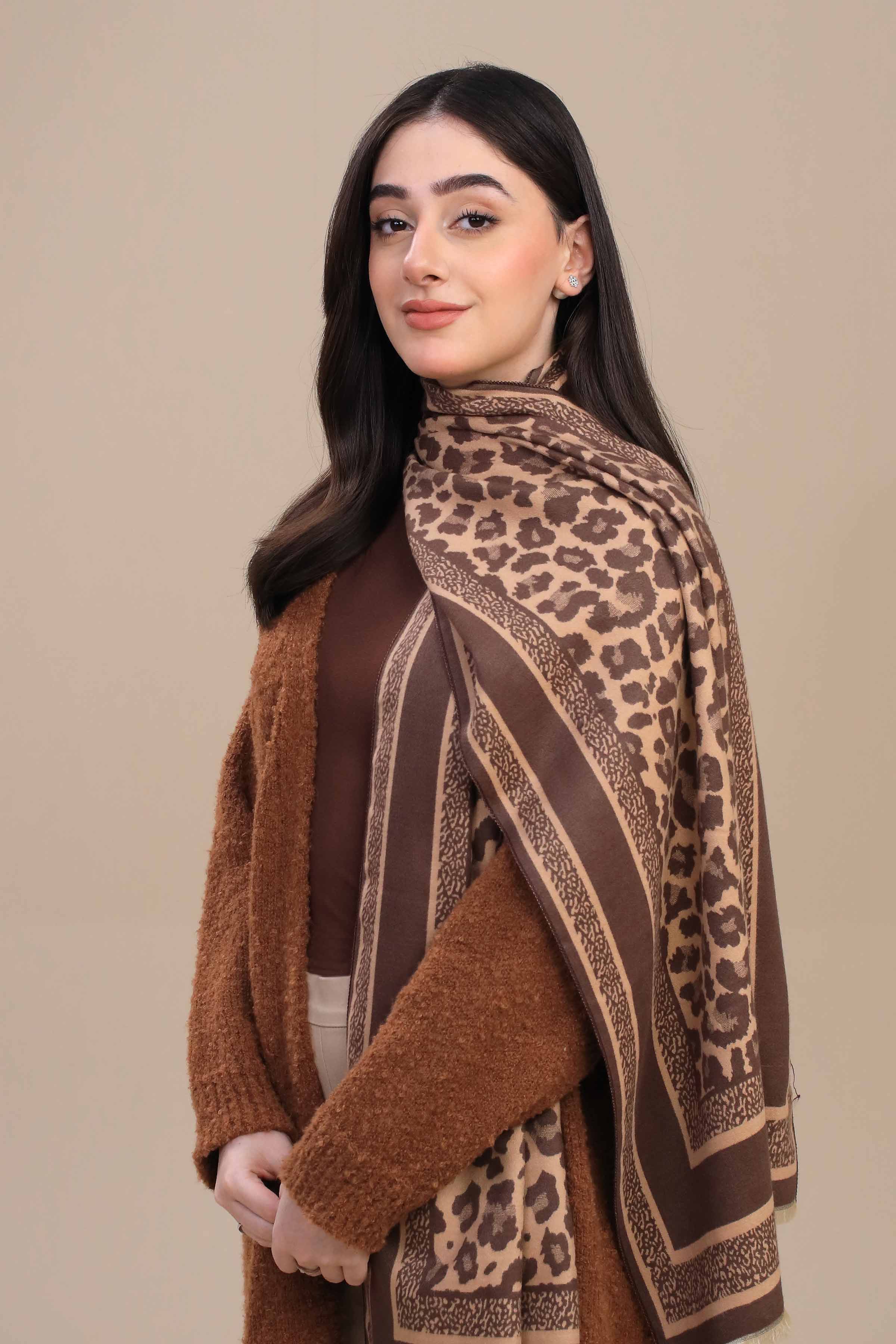 Nishat Linen UAE - Beige Women Shawl - 443952118