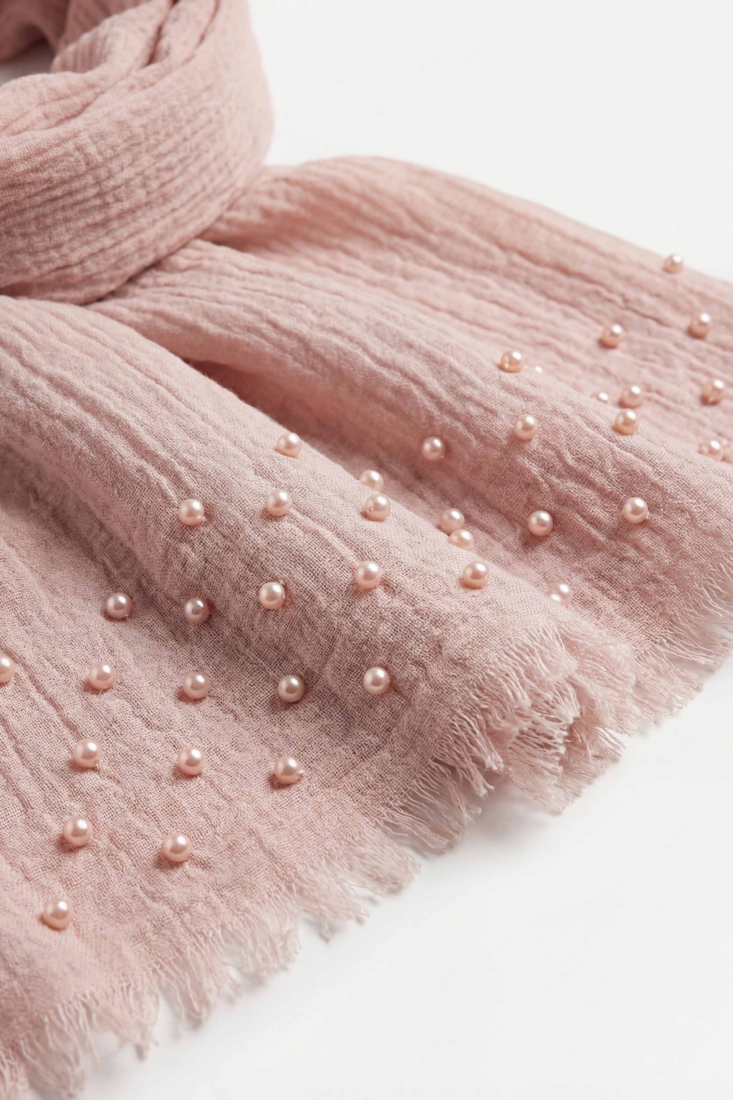 Beige Women Scarf - 447372118