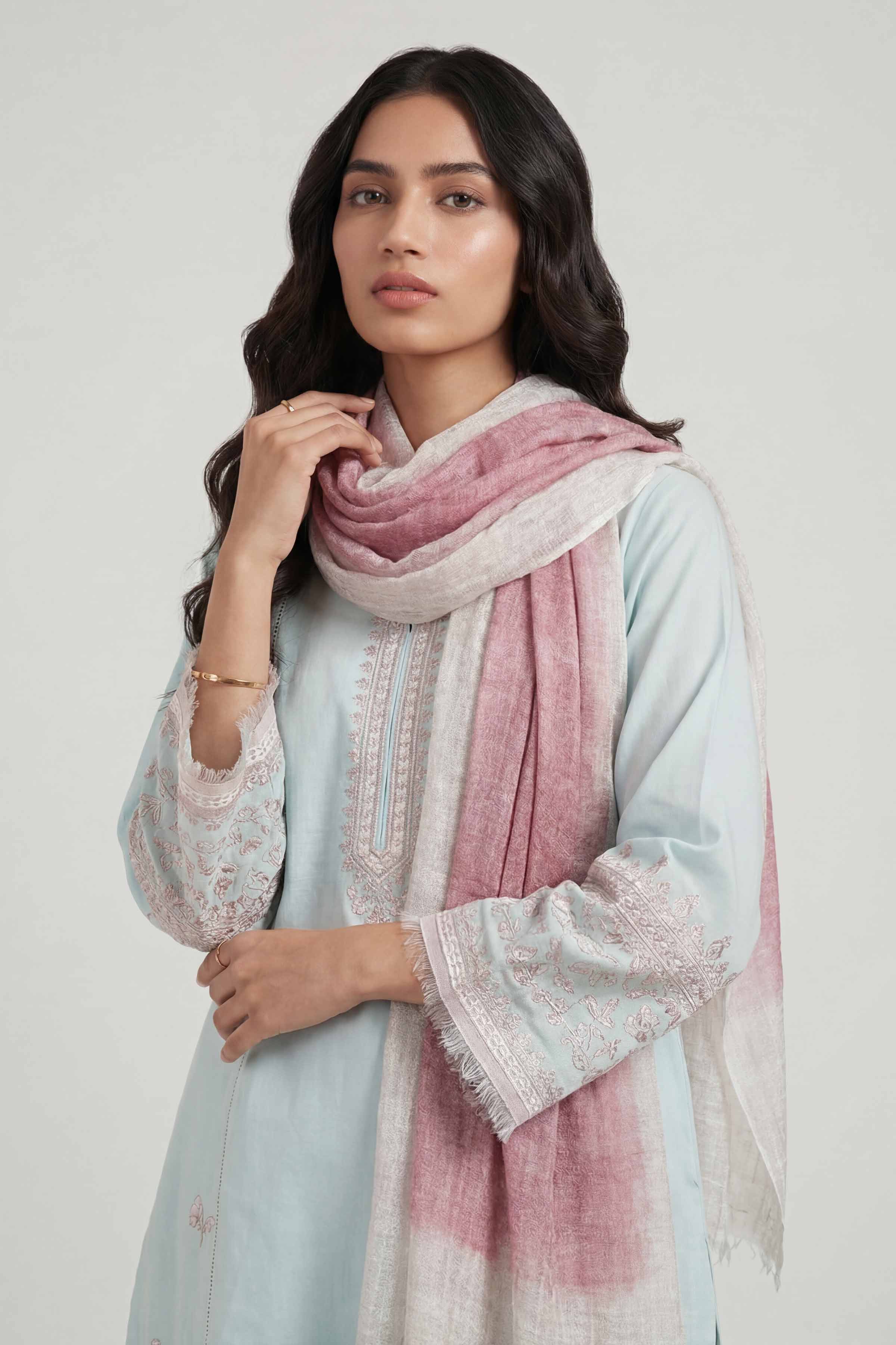 Purple Women Scarf - 447402109