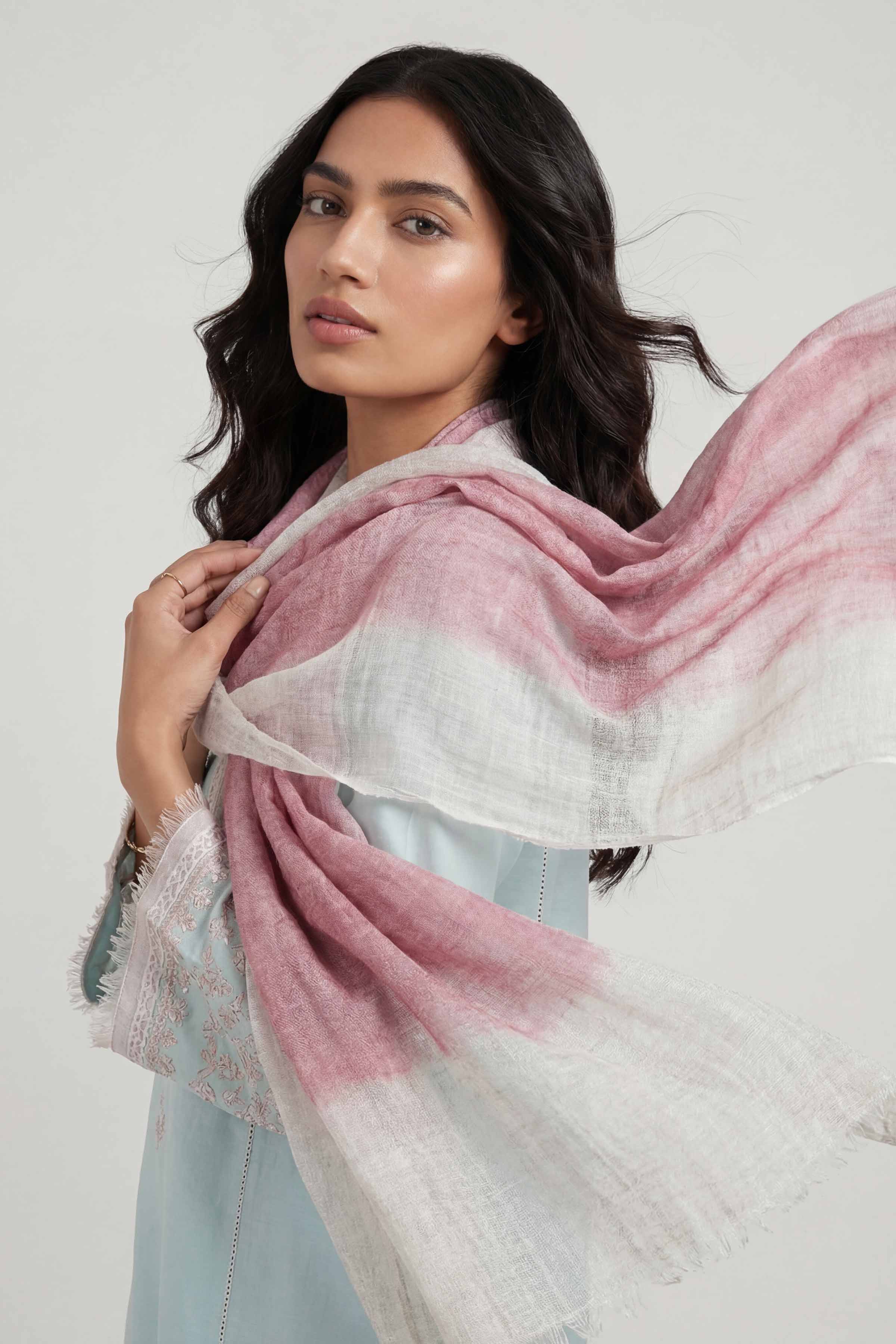 Purple Women Scarf - 447402109
