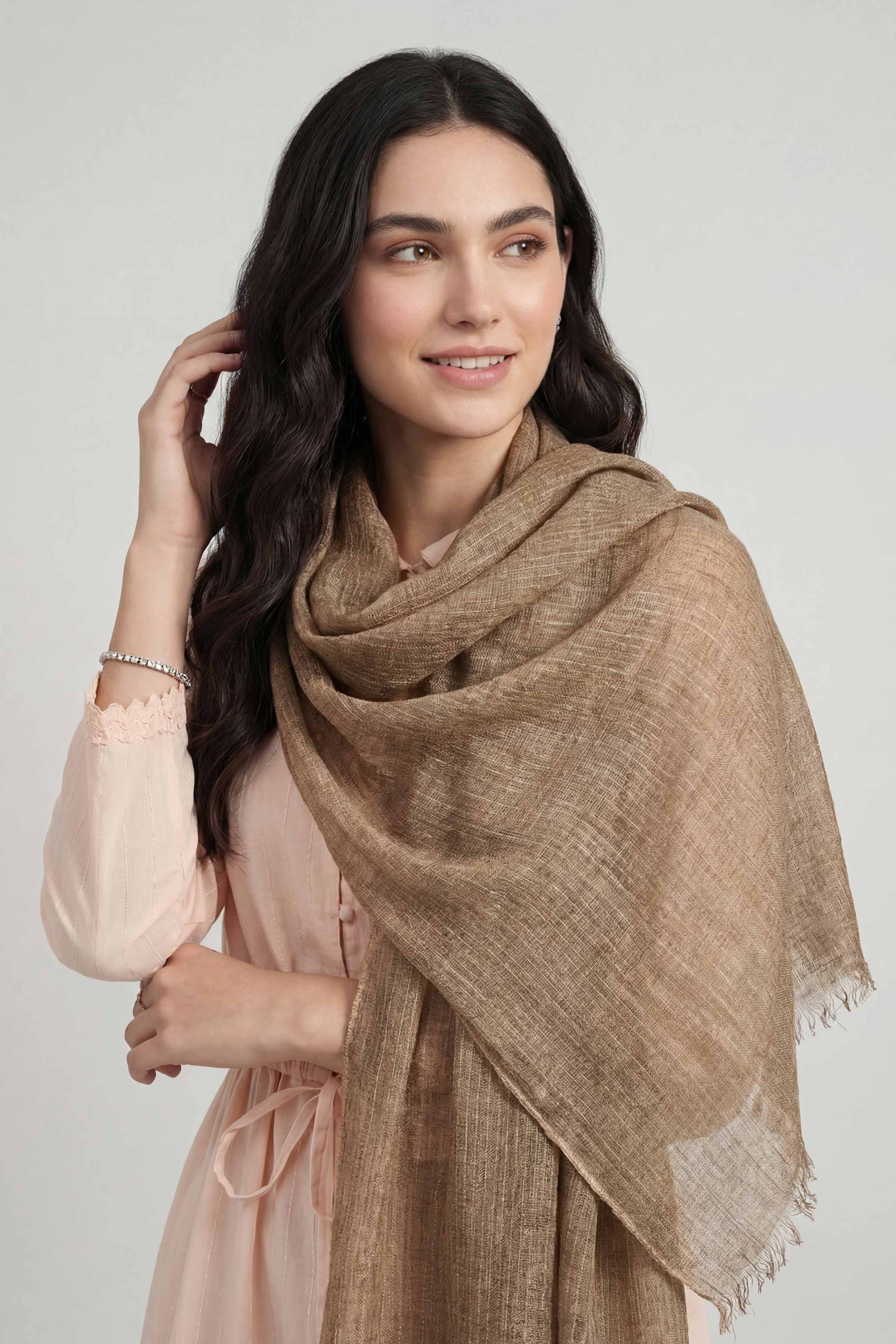 Brown Women Scarf - 447422113