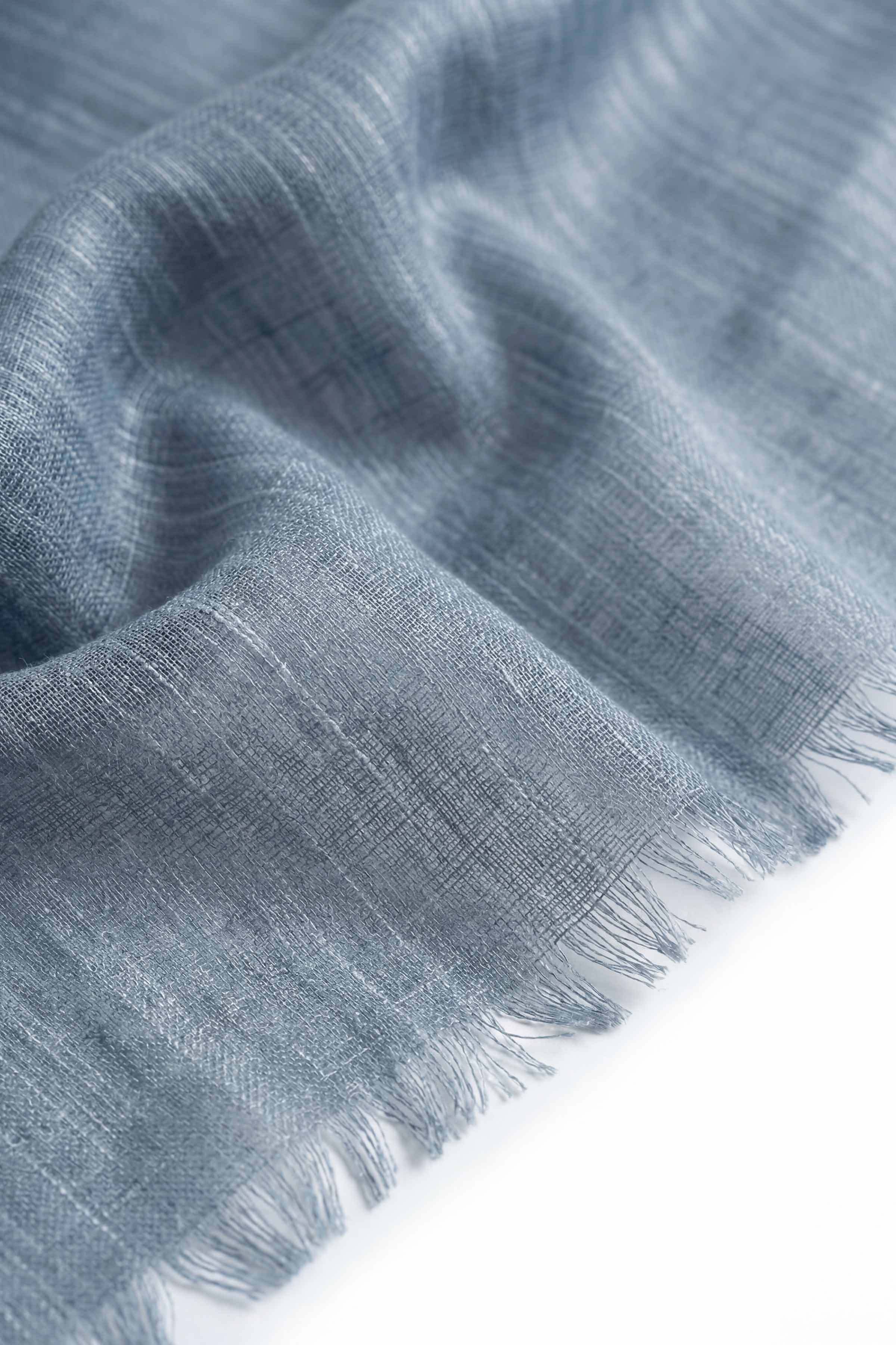 Light Blue Women Scarf - 447522108