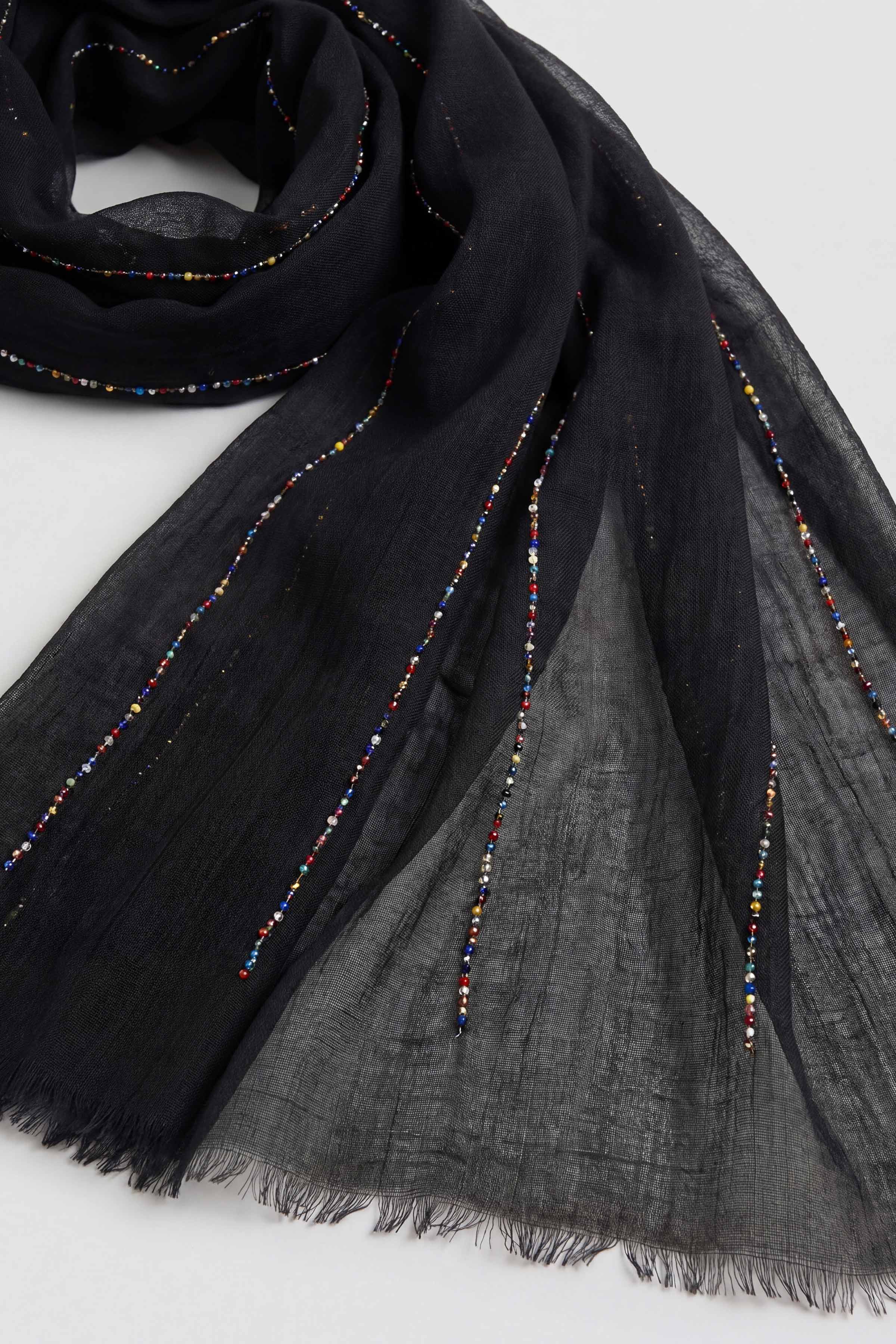 Black Women Scarf - 447532103