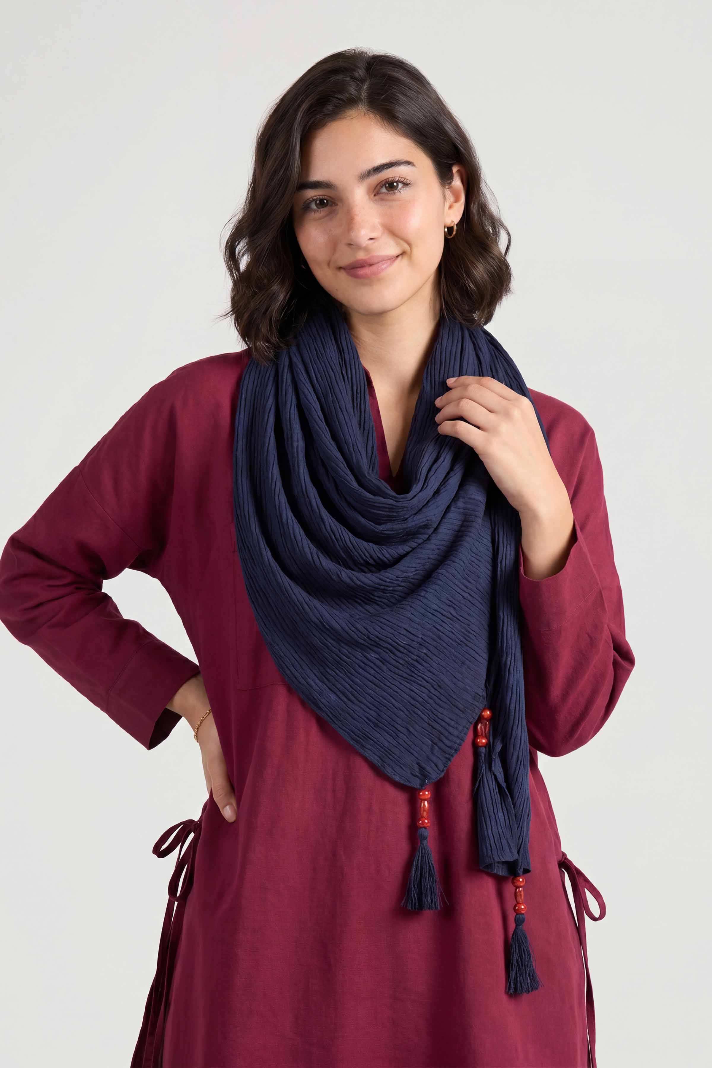 Black Women Scarf - 447552103