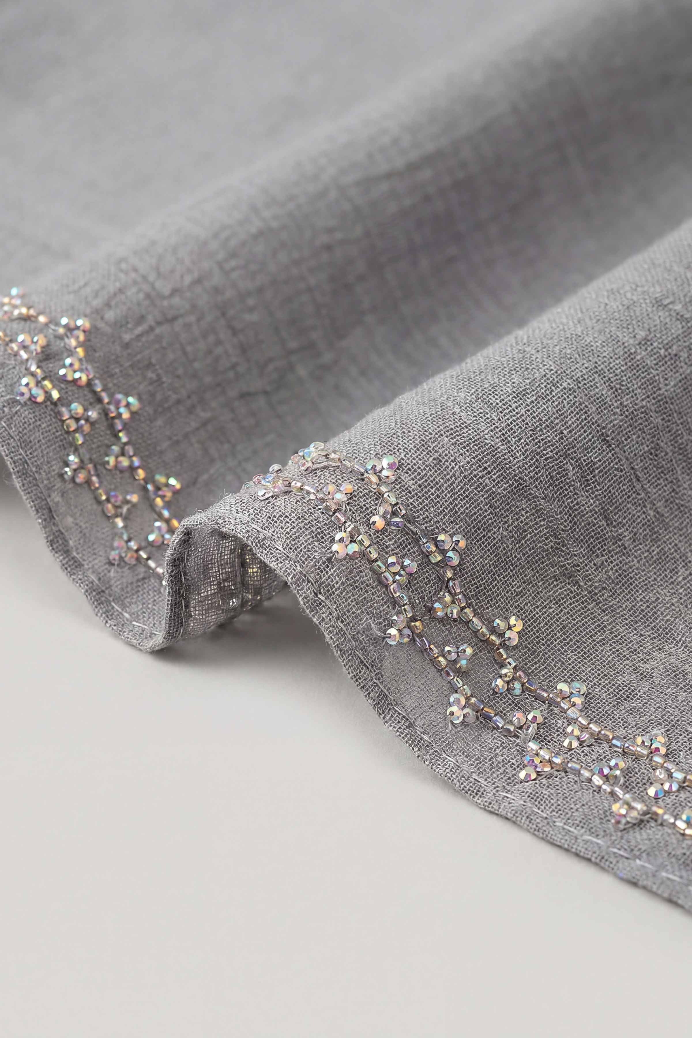 Grey Women Scarf - 447572111