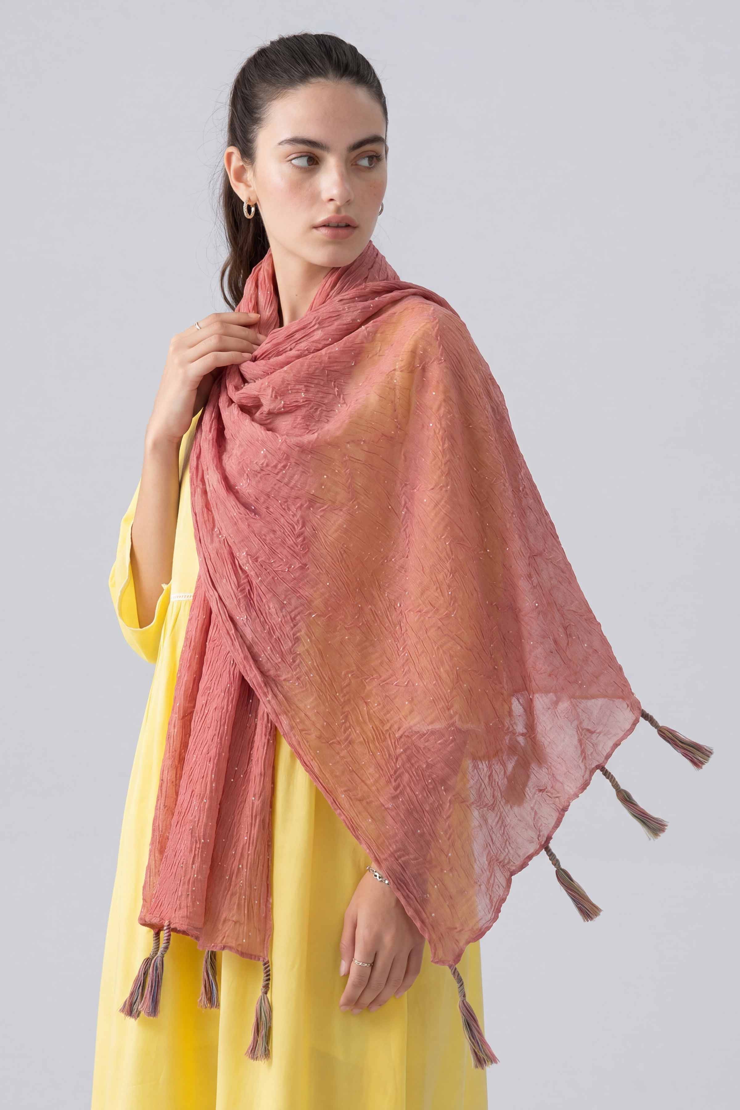 Red Women Scarf - 447592101