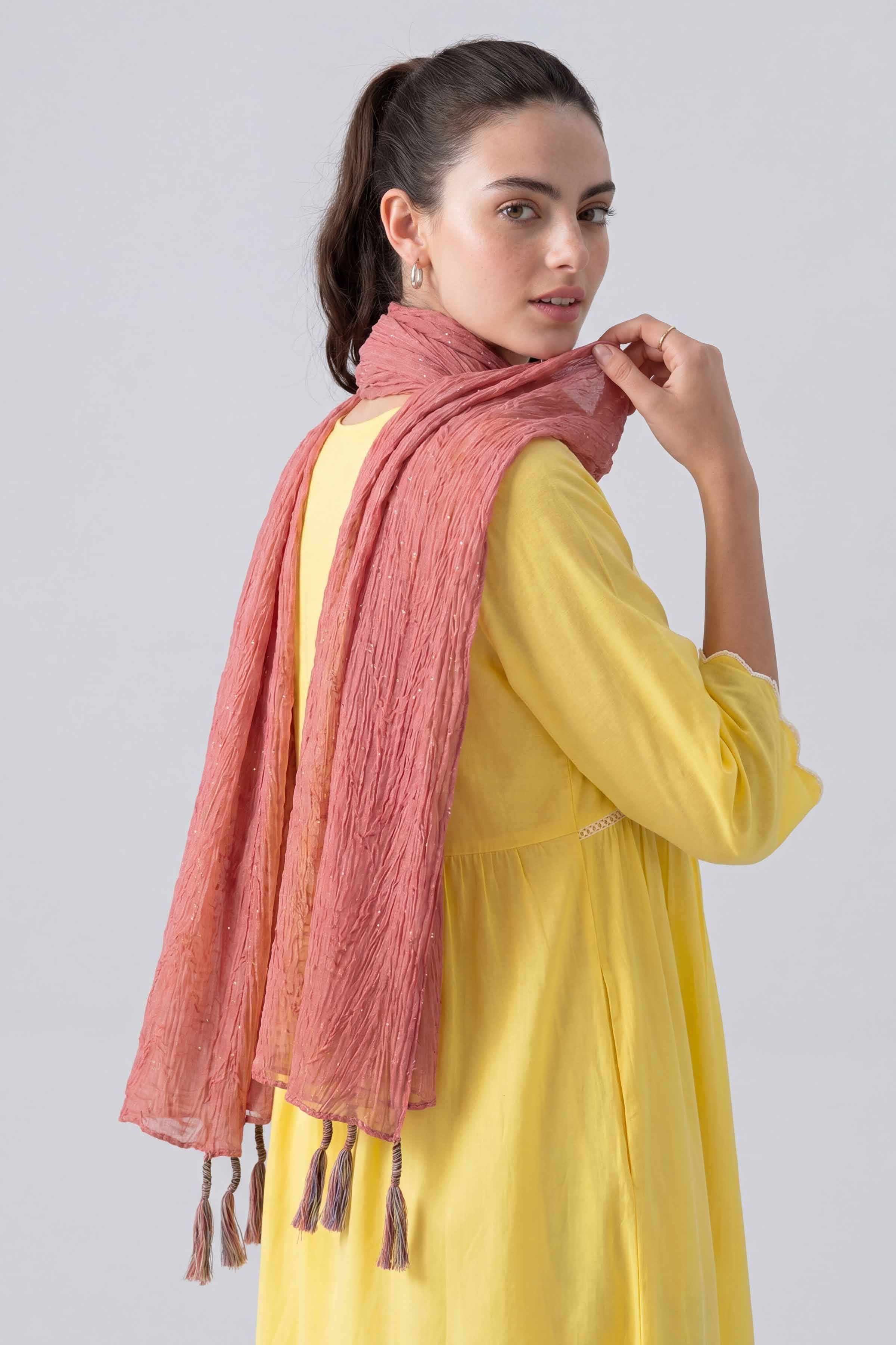 Red Women Scarf - 447592101