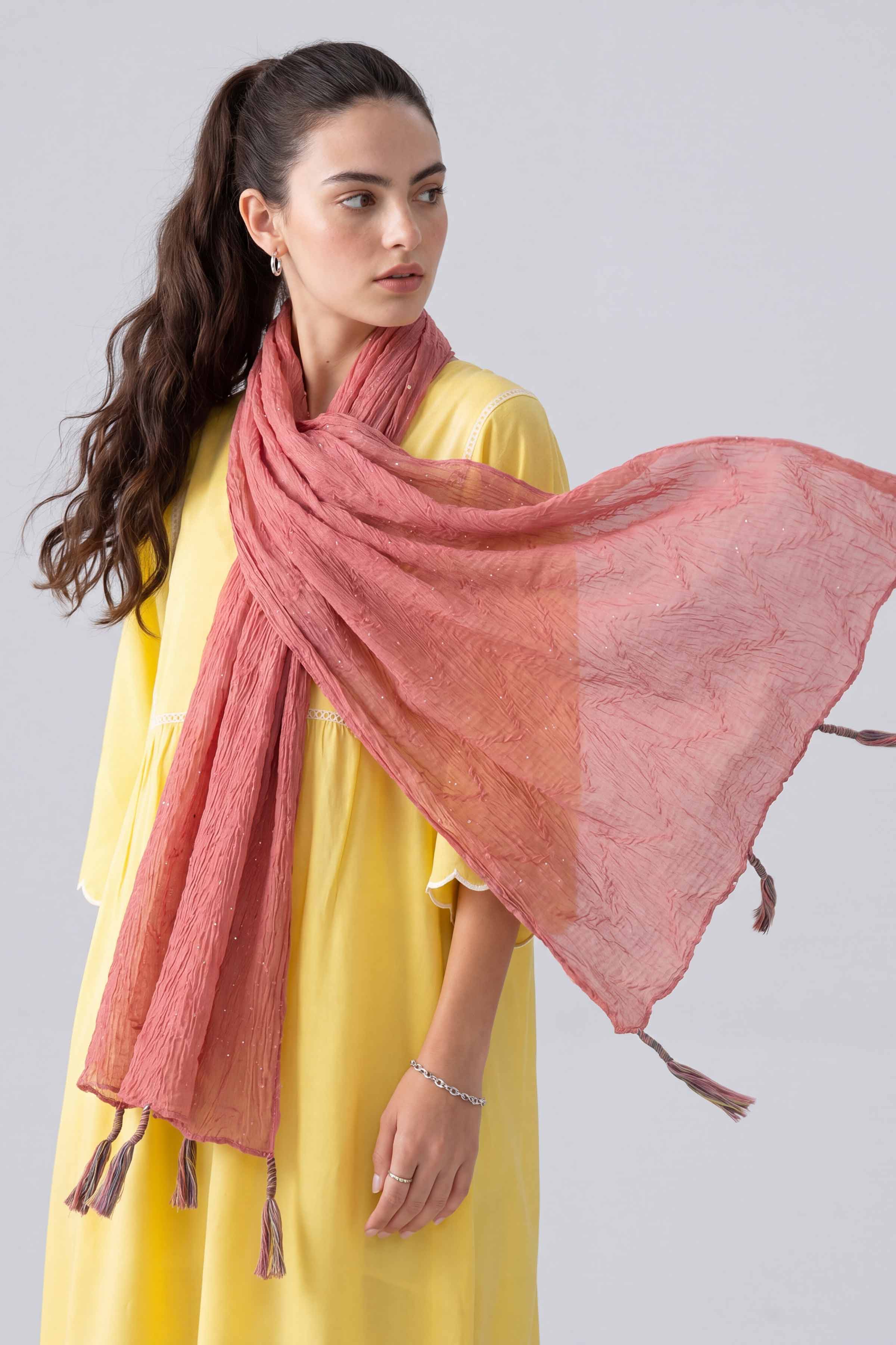 Red Women Scarf - 447592101