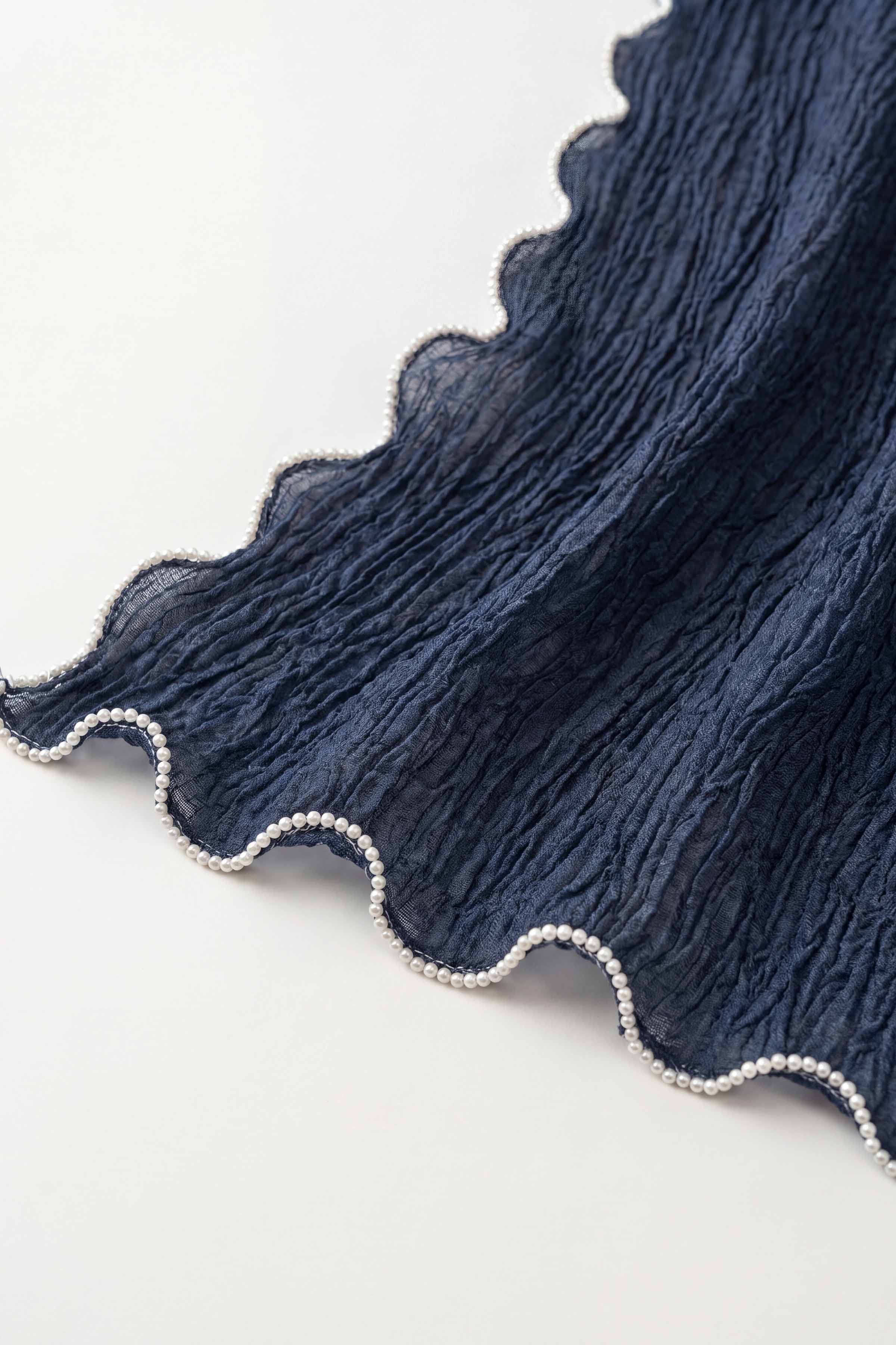Navy Women Scarf - 447602121