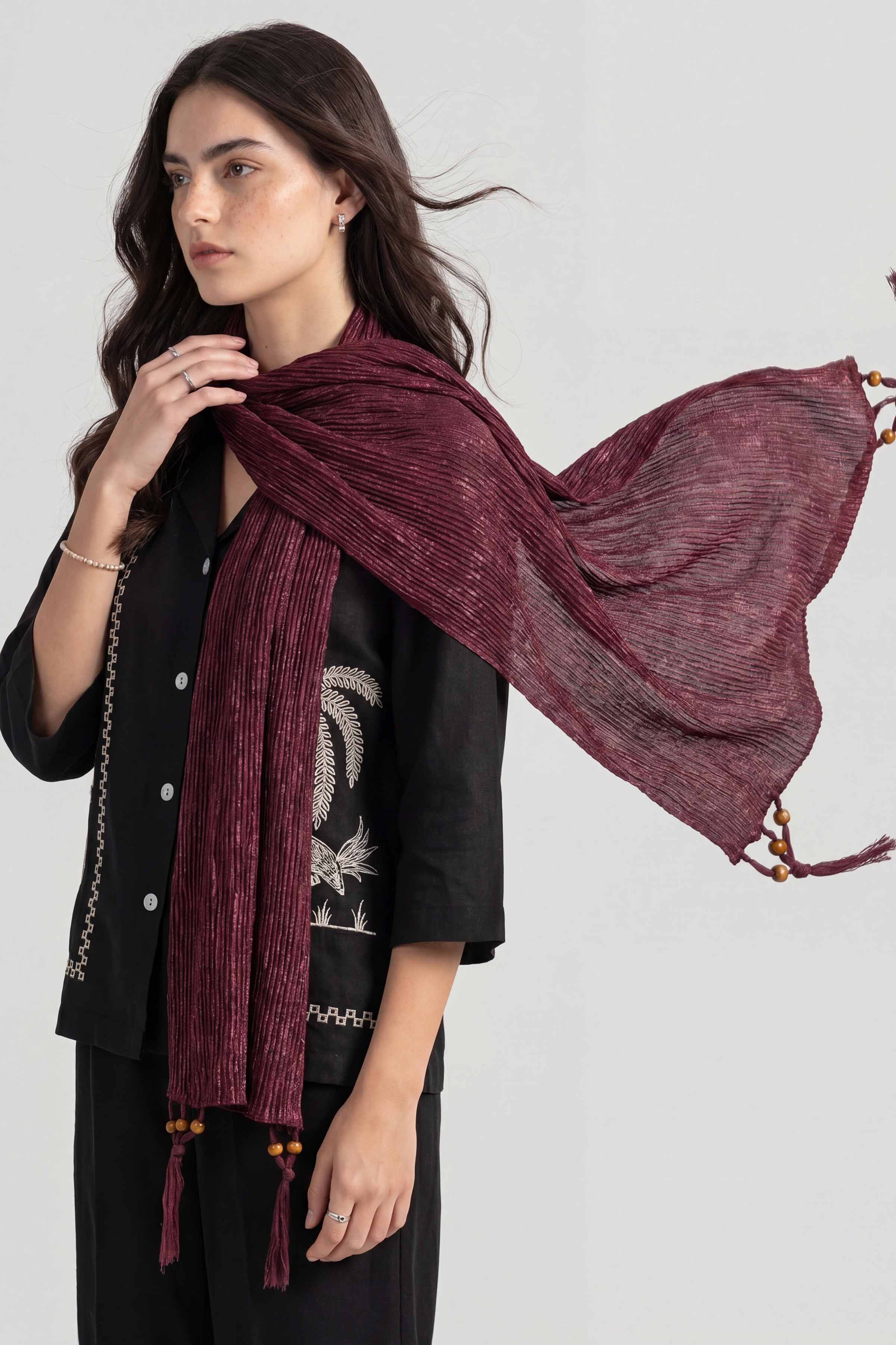 Wine Women Scarf - 447612122