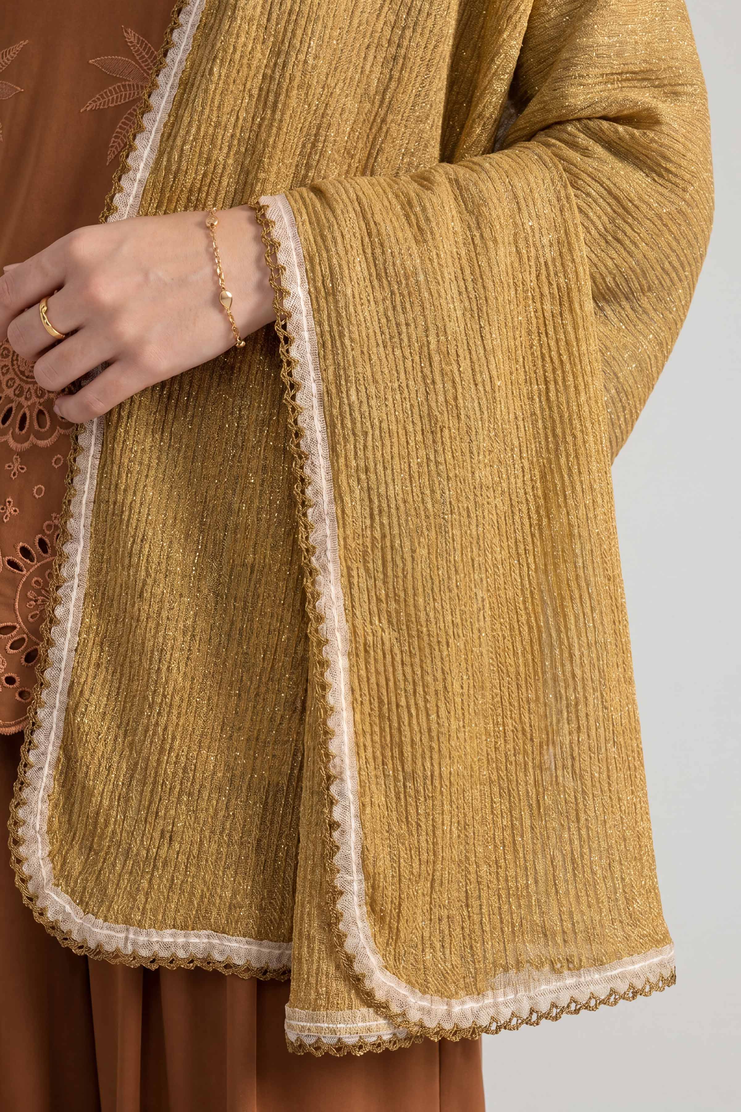 Yellow Women Scarf - 447682102