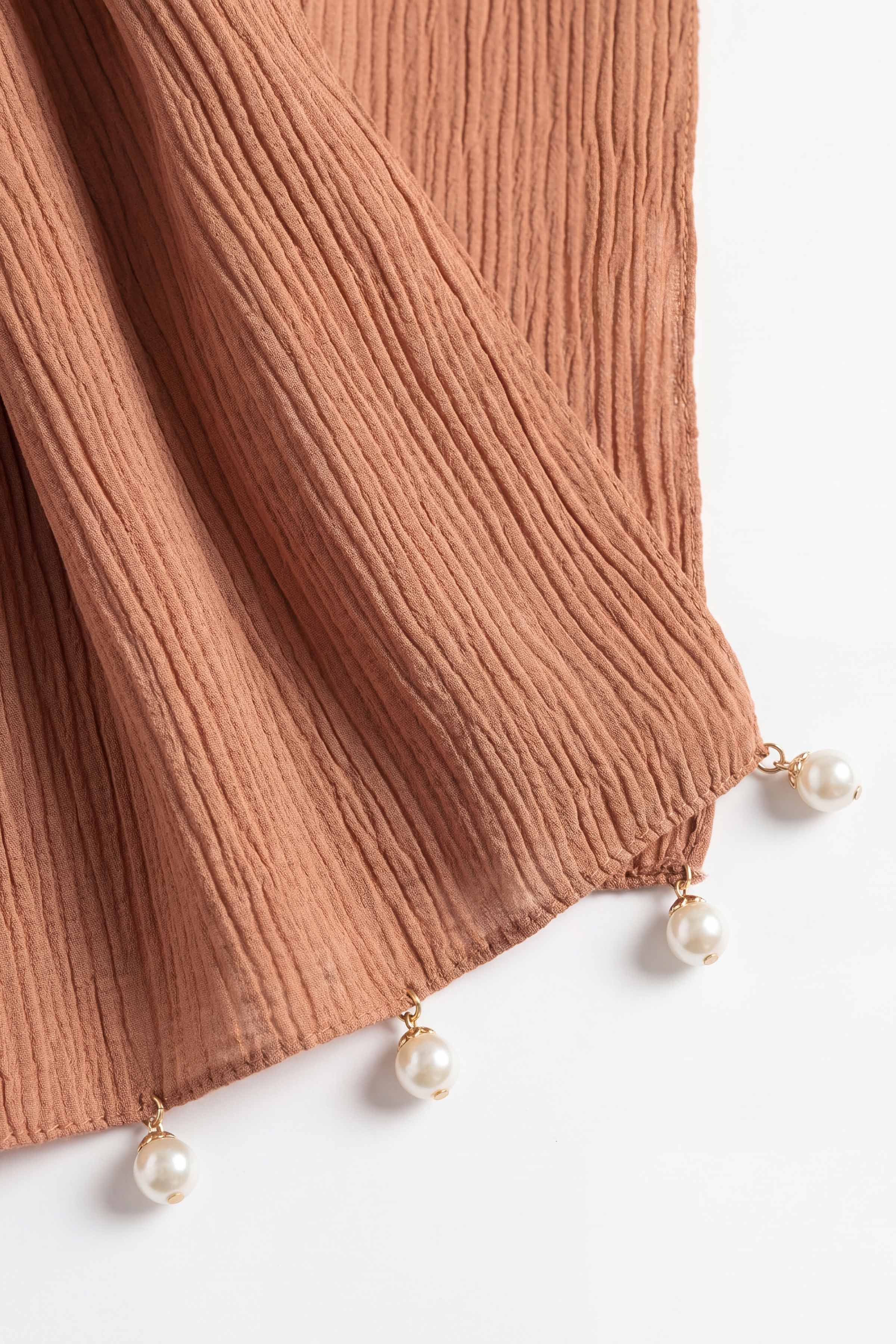 Orange Women Scarf - 447692106