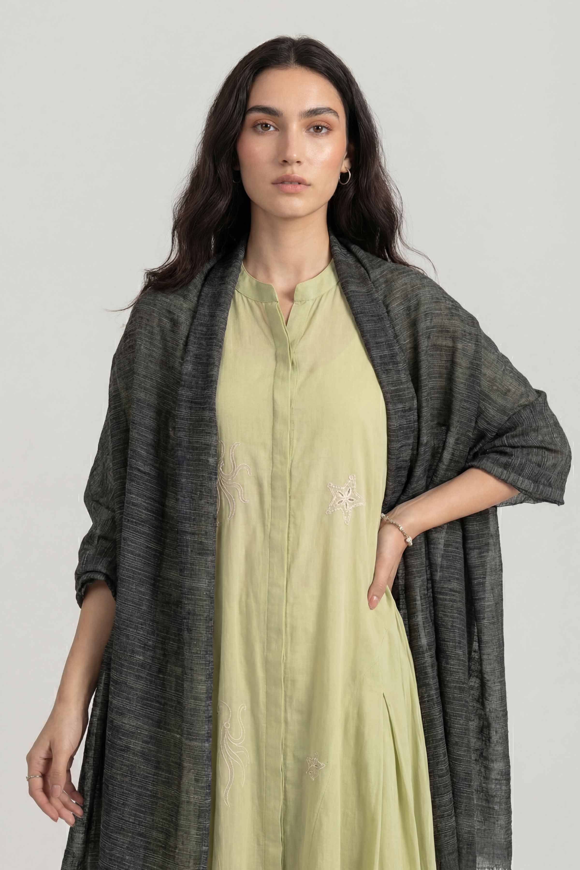 Black Women Scarf - 72070950