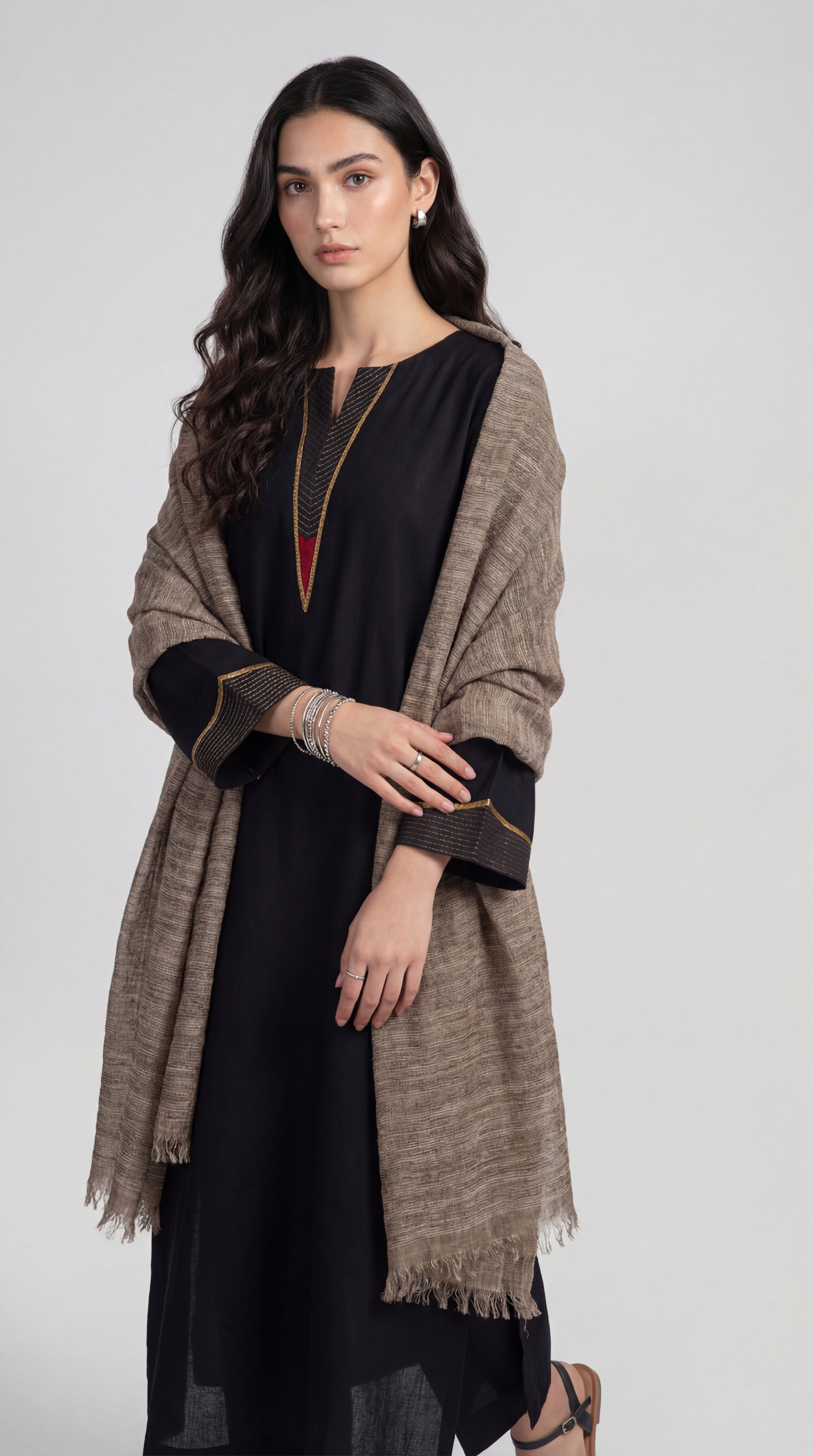 Coffee Women Scarf - 72070953