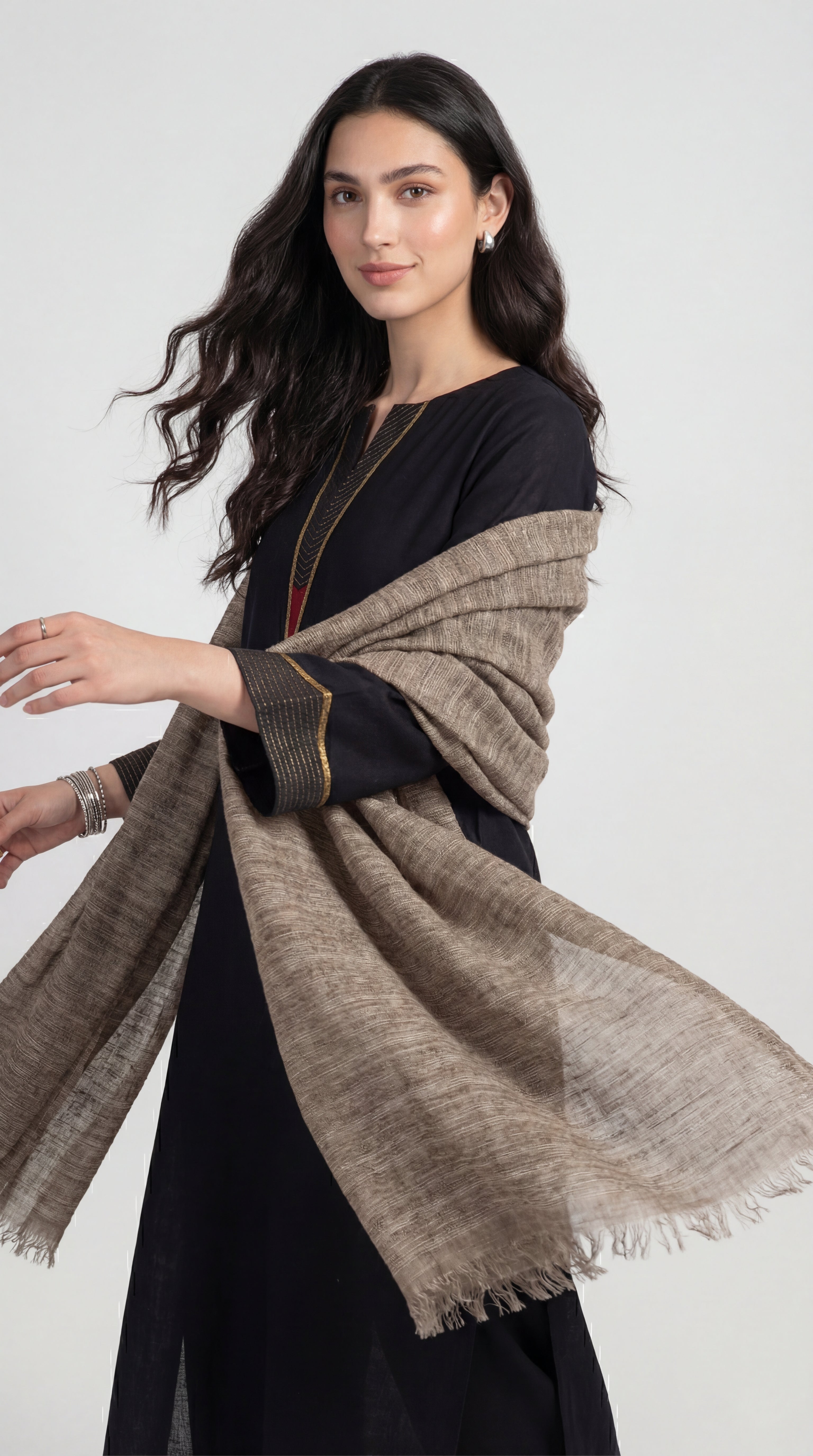 Coffee Women Scarf - 72070953