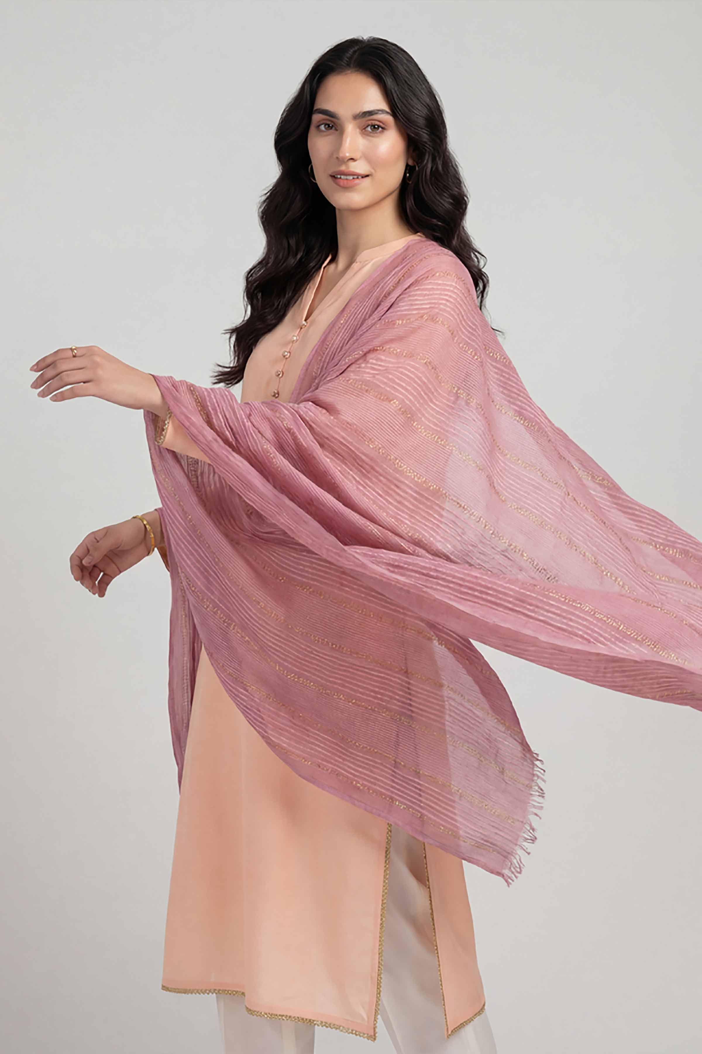 Purple Women Scarf - 72070965