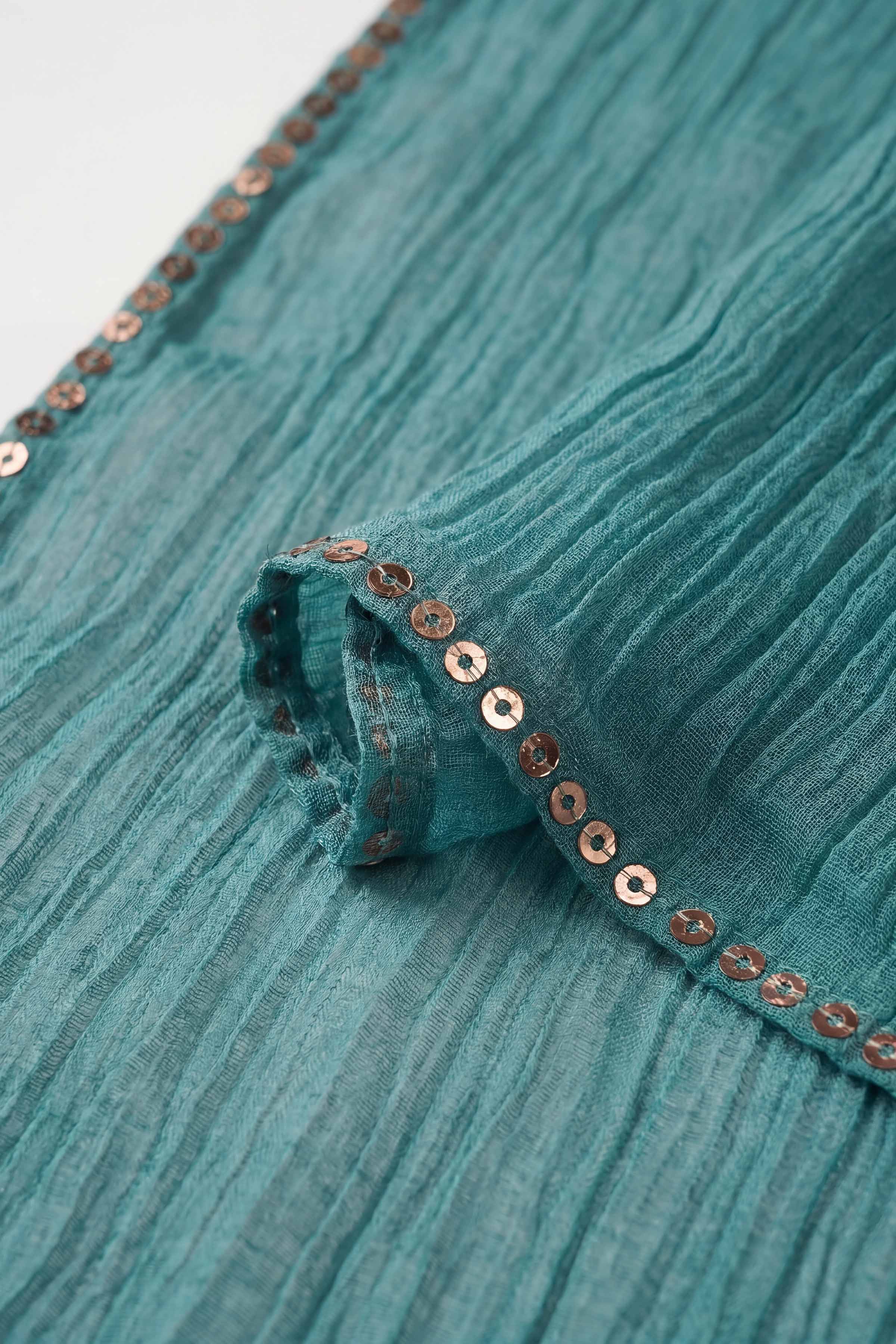 Green Women Scarf - 447862104