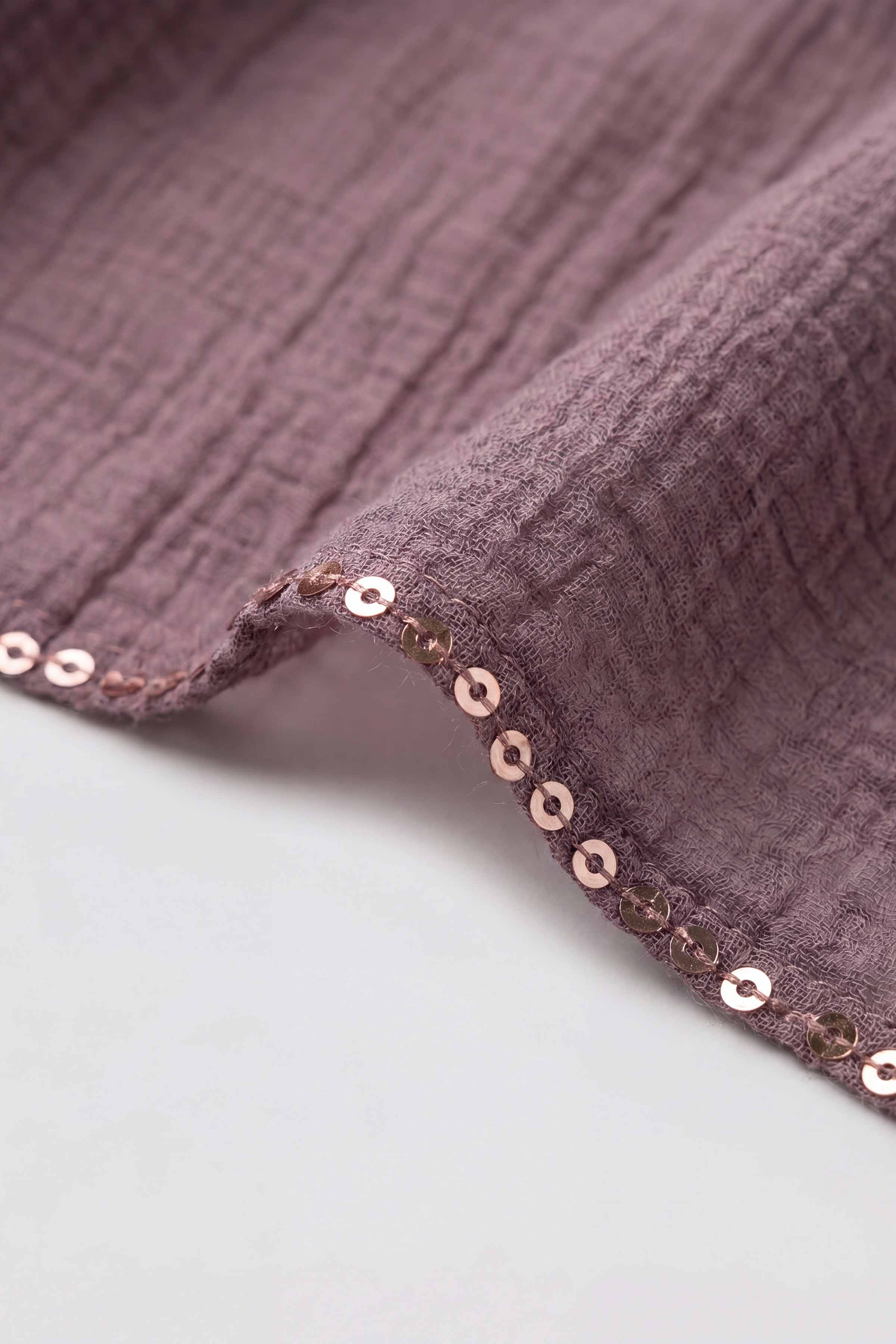 Dark Purple Women Scarf - 447862109