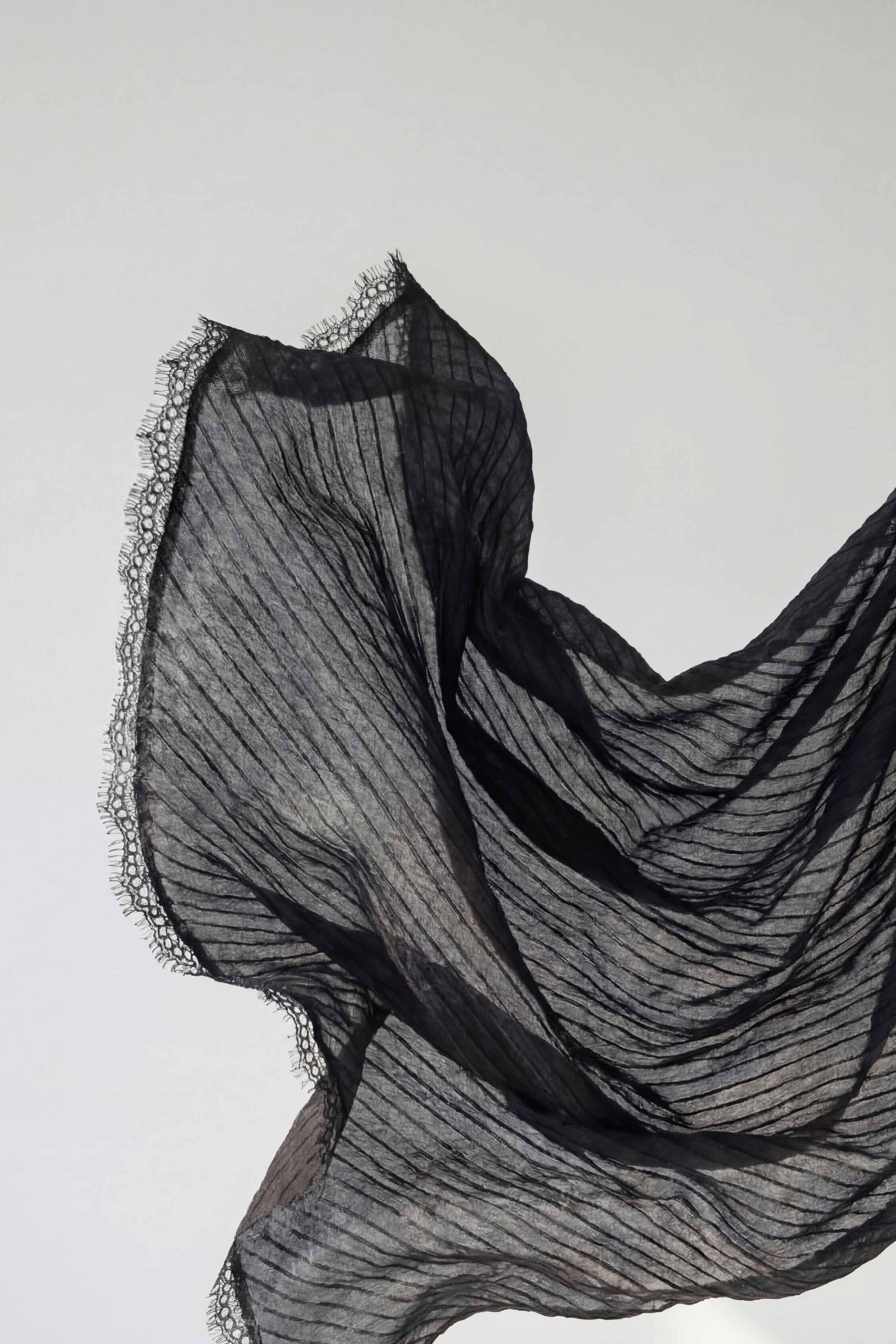 Black Women Scarf - 72070969